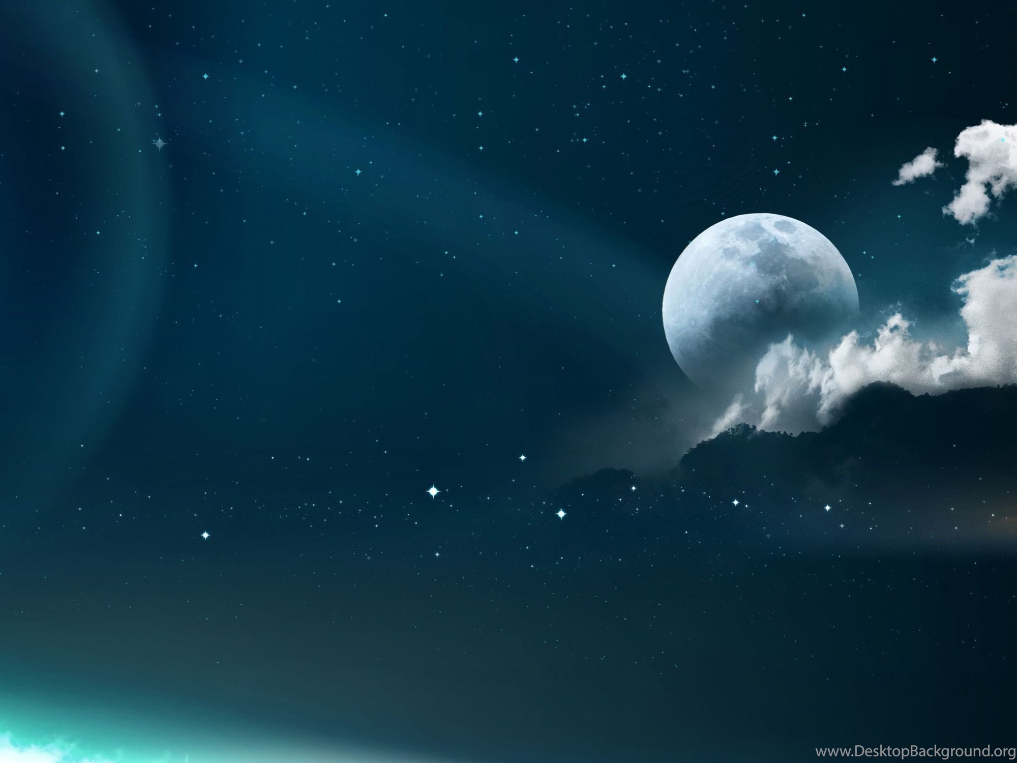 Ночь с луной 4. Ночное небо с луной. Лунное небо. Звездное небо с луной. Луна на небе.