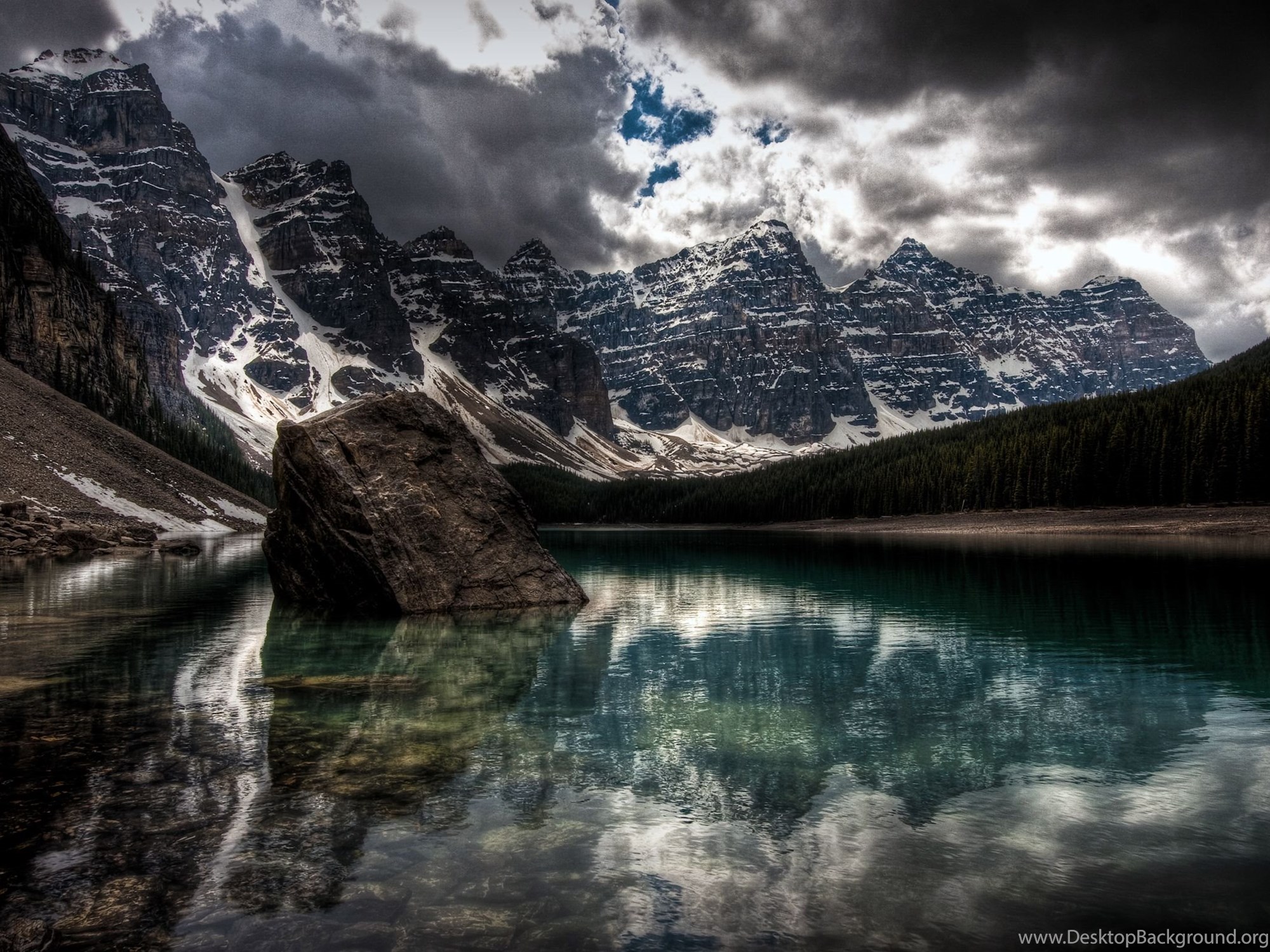 Water Mountains Nature Winter Snow Lakes Hdr Photography