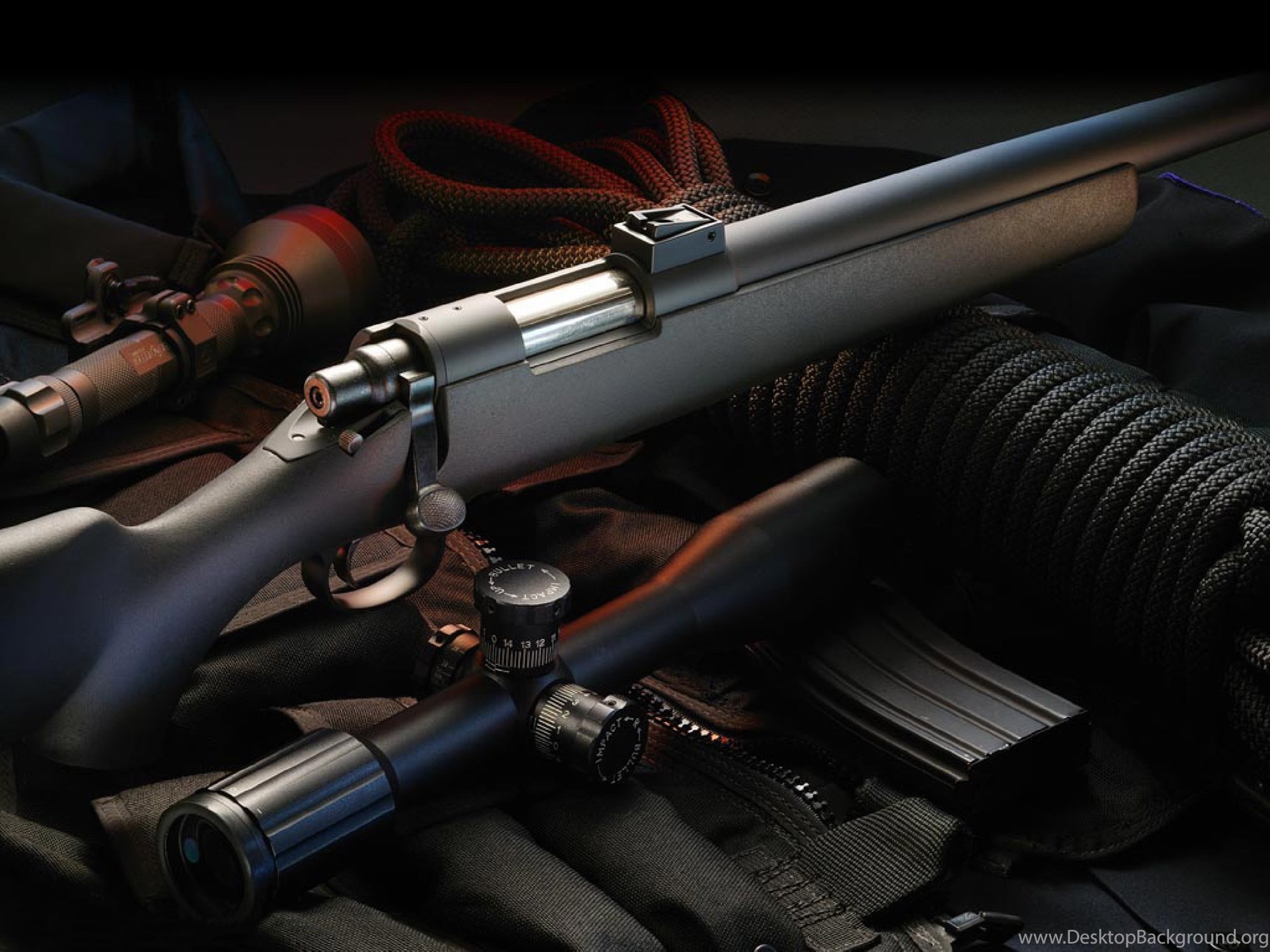 Guns. Оружие. Обои на рабочий стол оружие. Снайперский дробовик. Охотничье ружье.