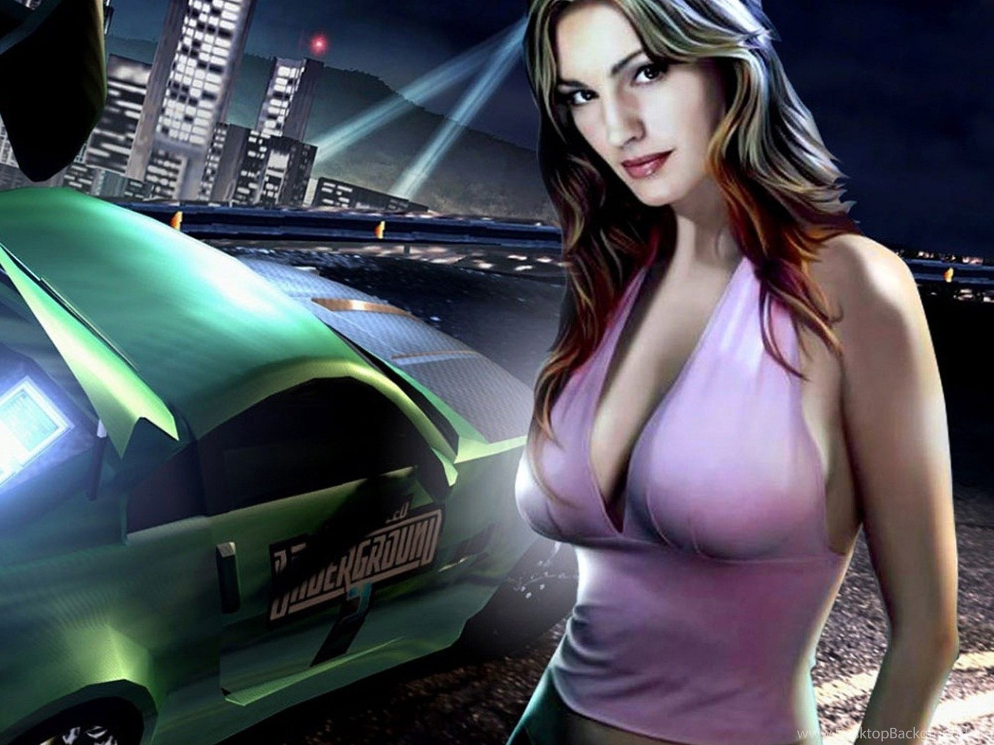 Download Download Wallpapers 2048x2048 Nfs, Need For Speed, Girl, Car, Need...