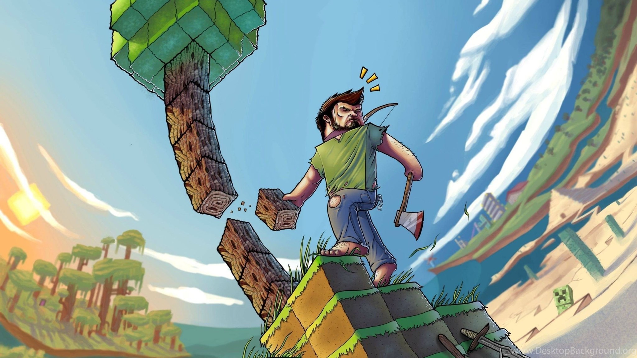 98 2048x1152 Minecraft Hd 2048x1152 Resolution Hd 4k Wallpapers