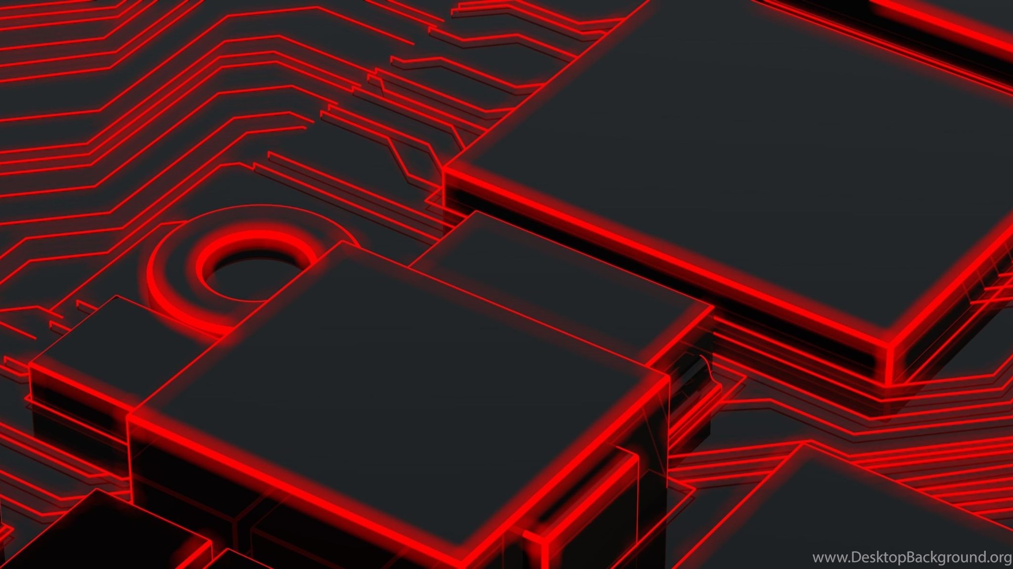 Red pc. Технологичный фон. Обои на ПК игровые. Фон для игрового компьютера. 3d фон.