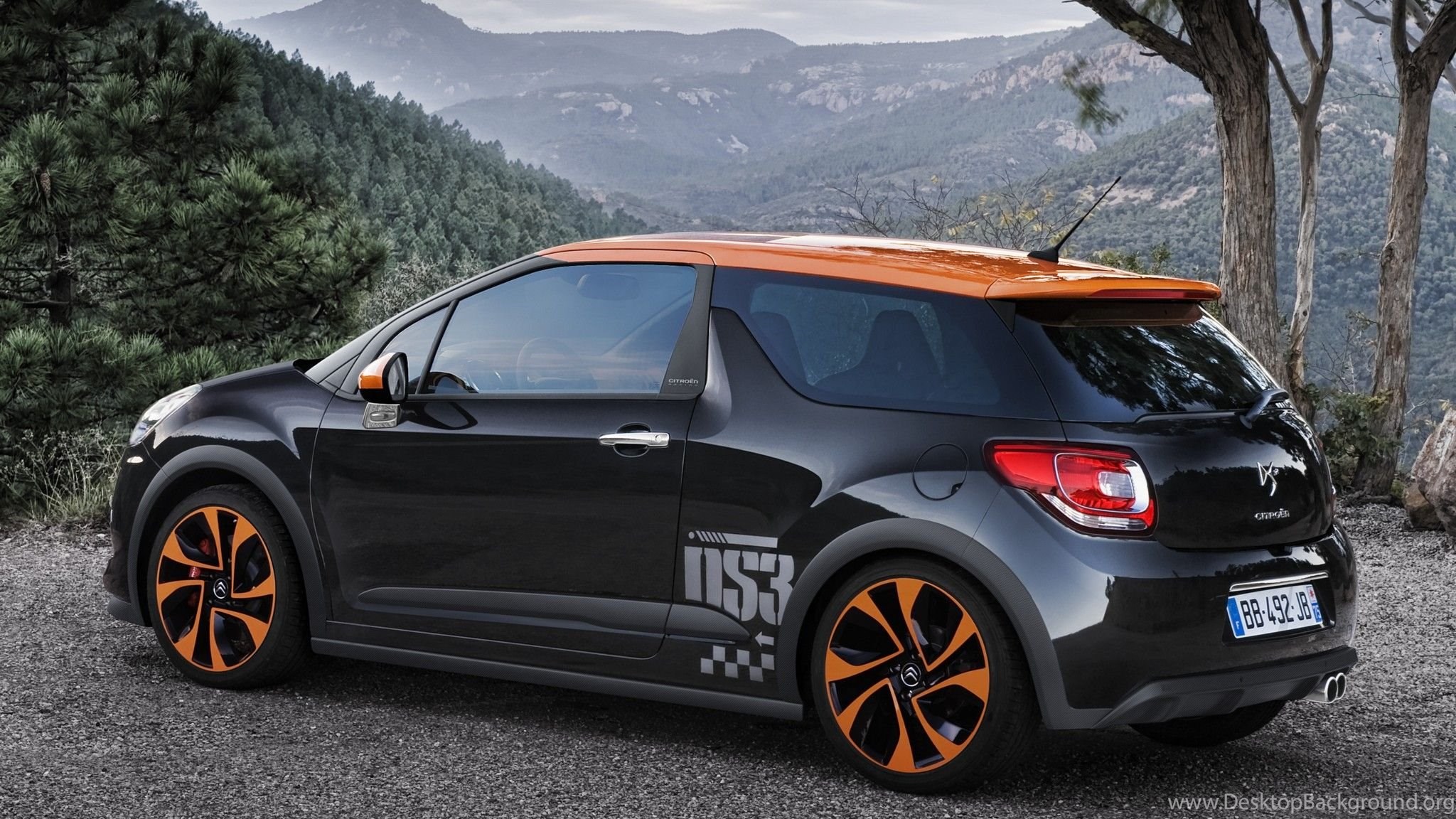 Citroen ds3 Orange