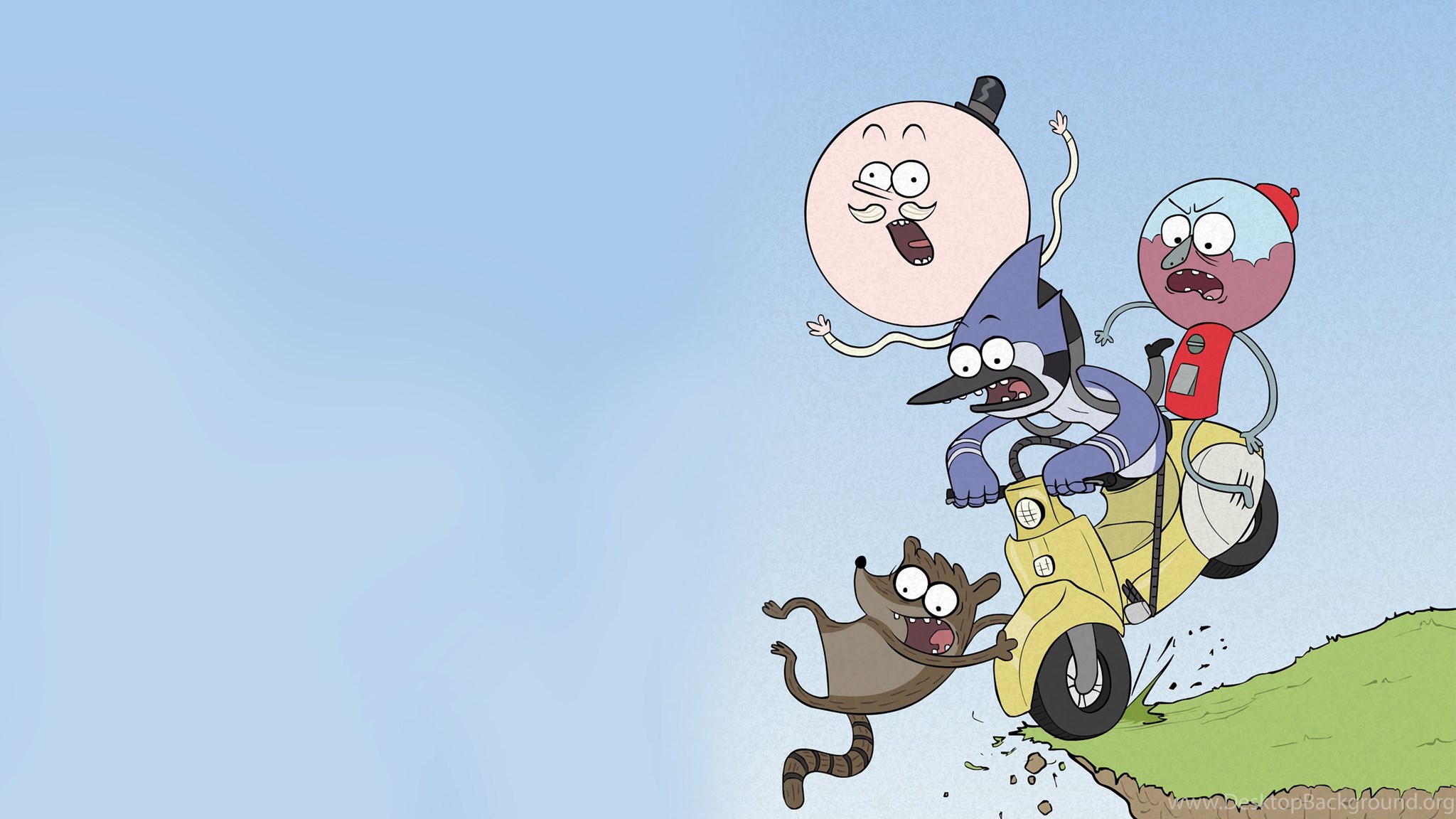 Download Rigby And Mordecai Regular Show Wallpapers Cartoon Wallpapers ... 