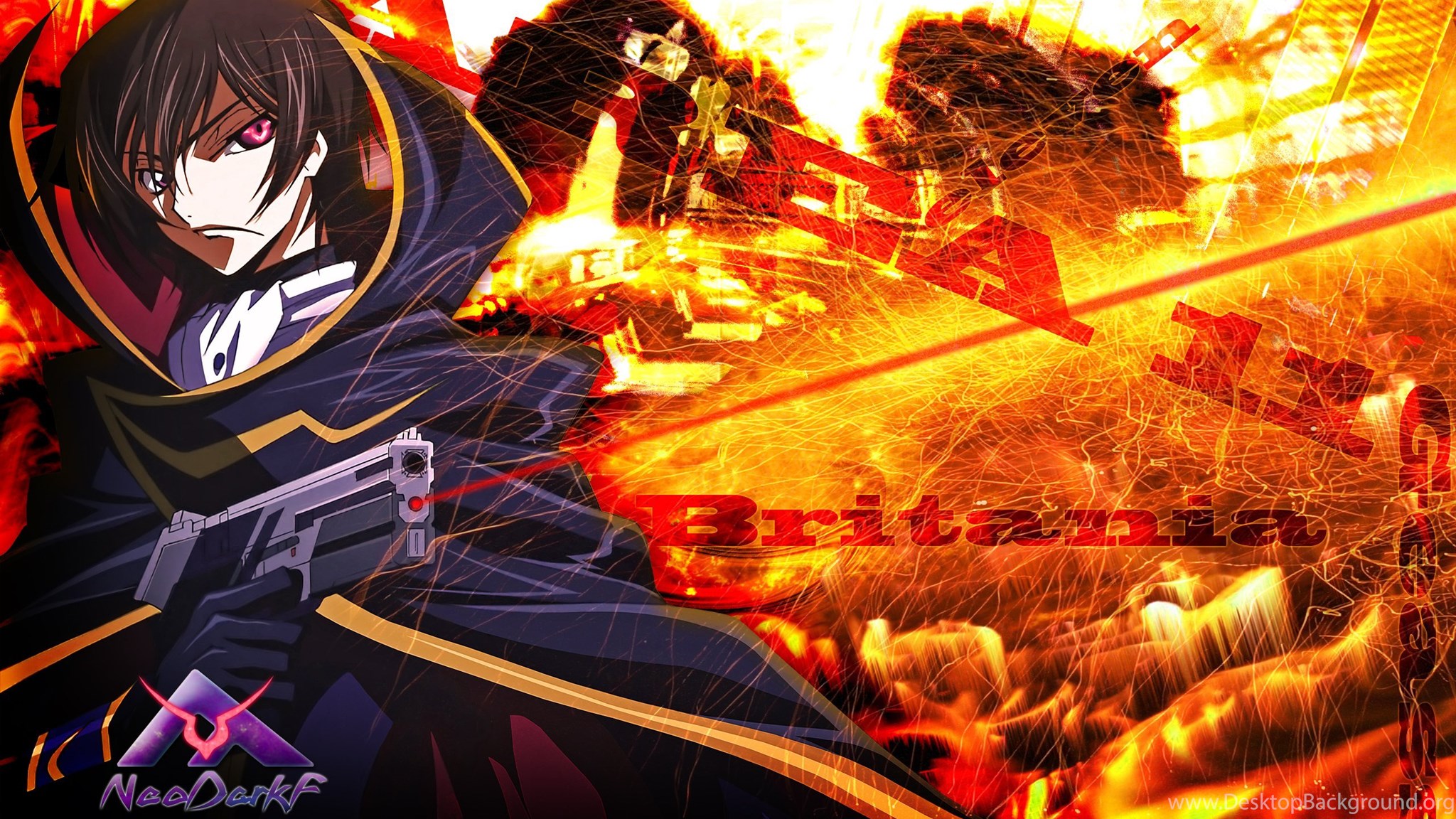 Anime Wallpaper Code Geass Lelouch Wallpapers Wide Hd Backgrounds Desktop Background