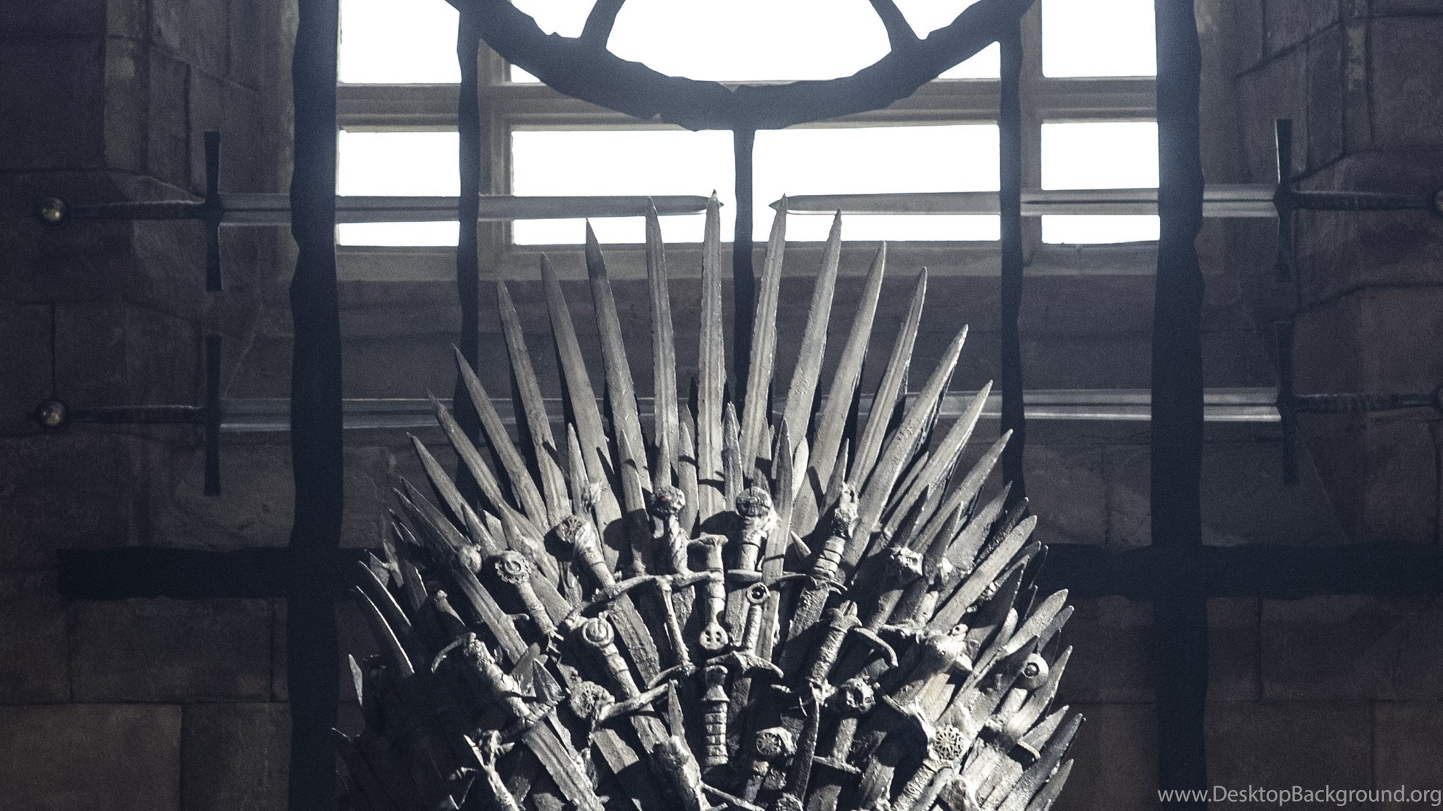 Iron Throne Zoom Background