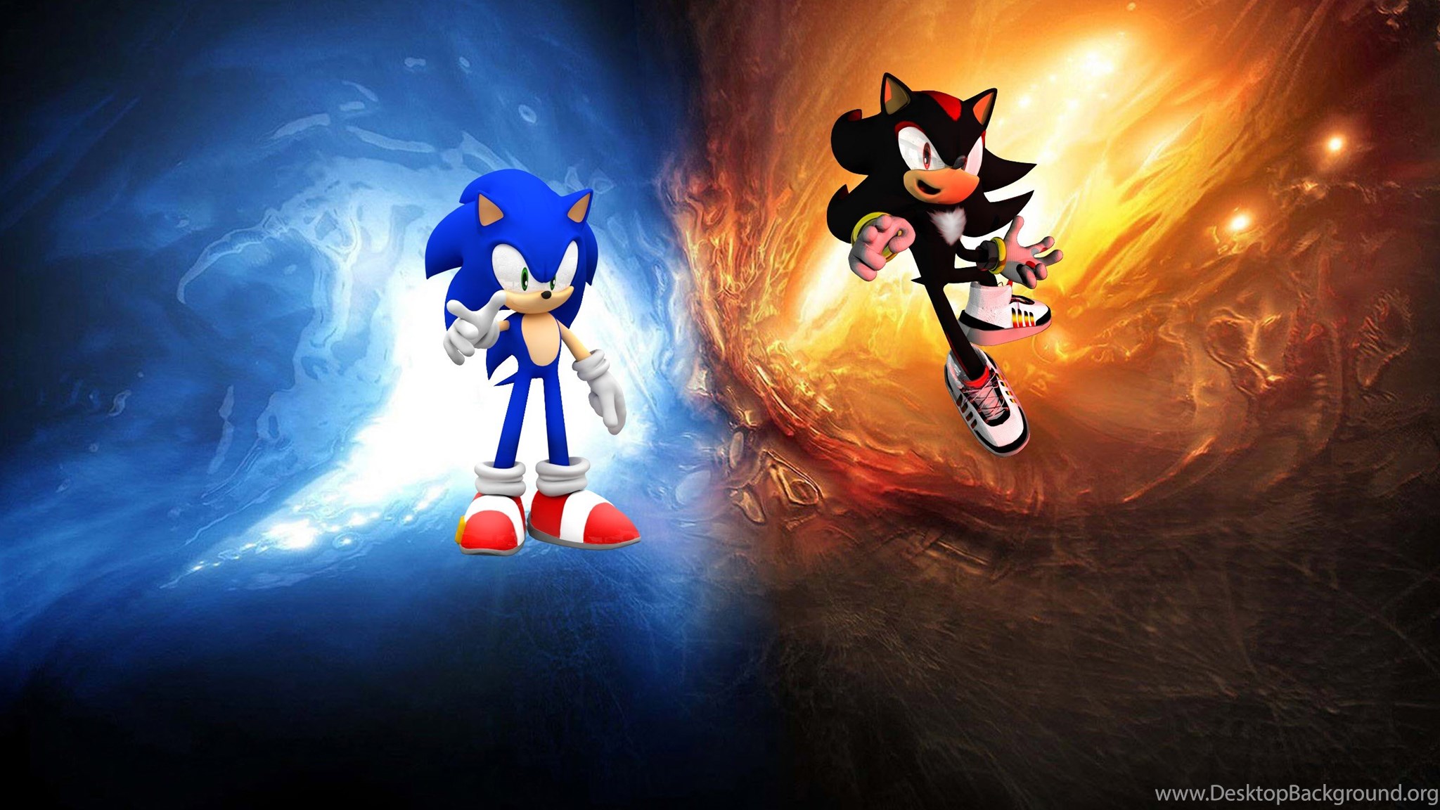 Sonic And Shadow Wallpapers Desktop Background