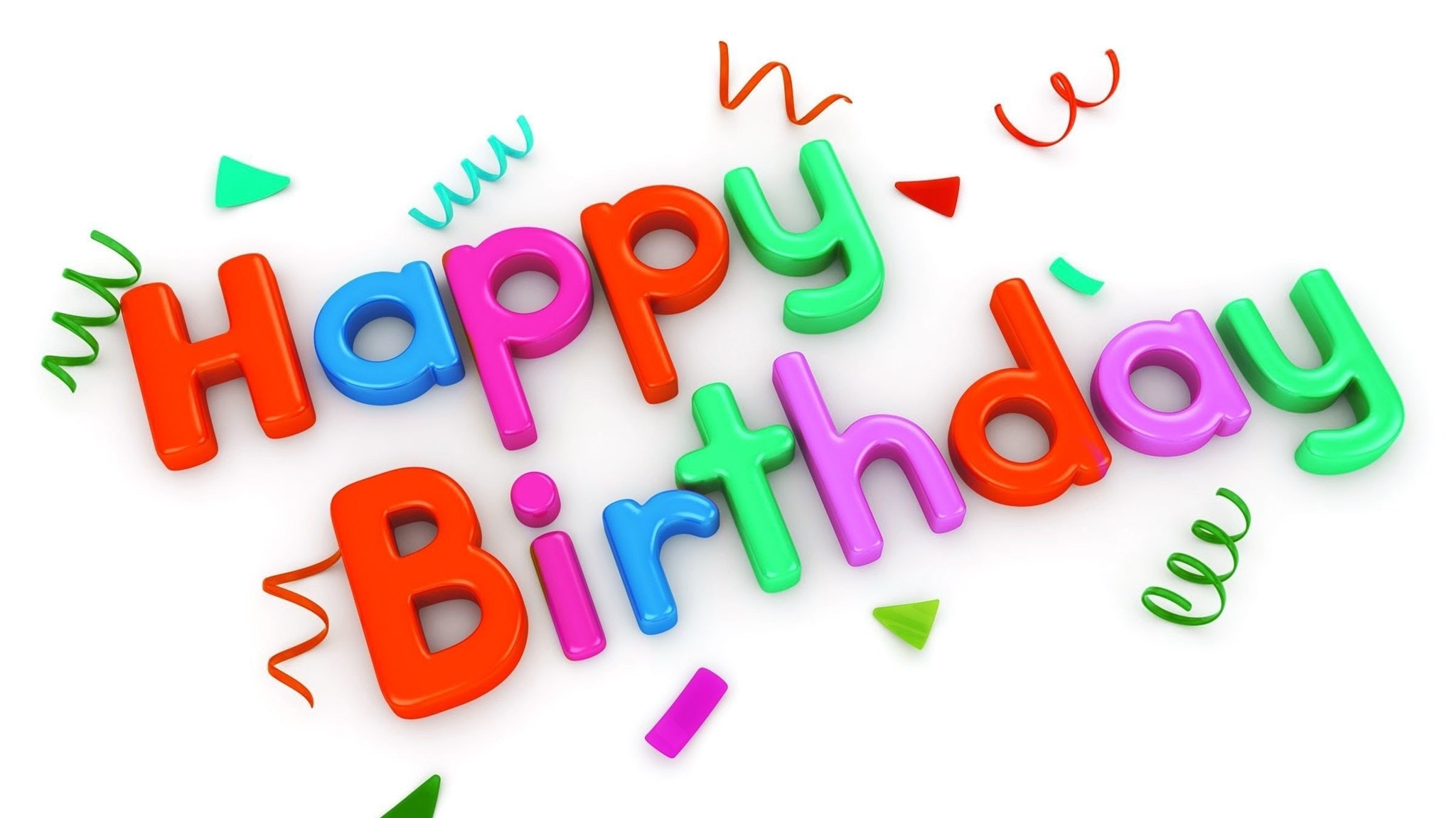 Happy birthday надпись картинка