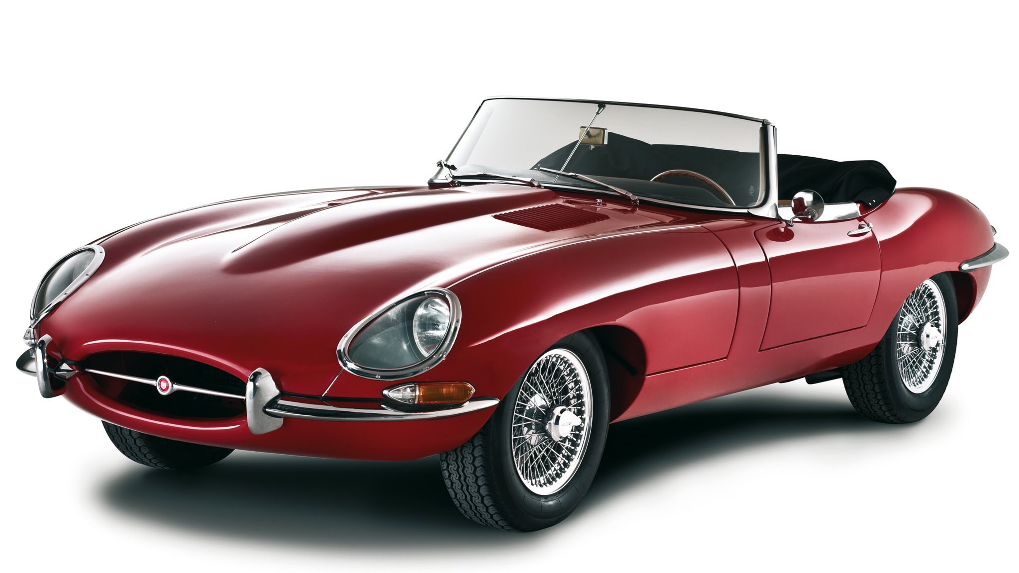 Ягуар Type 1961 e красный