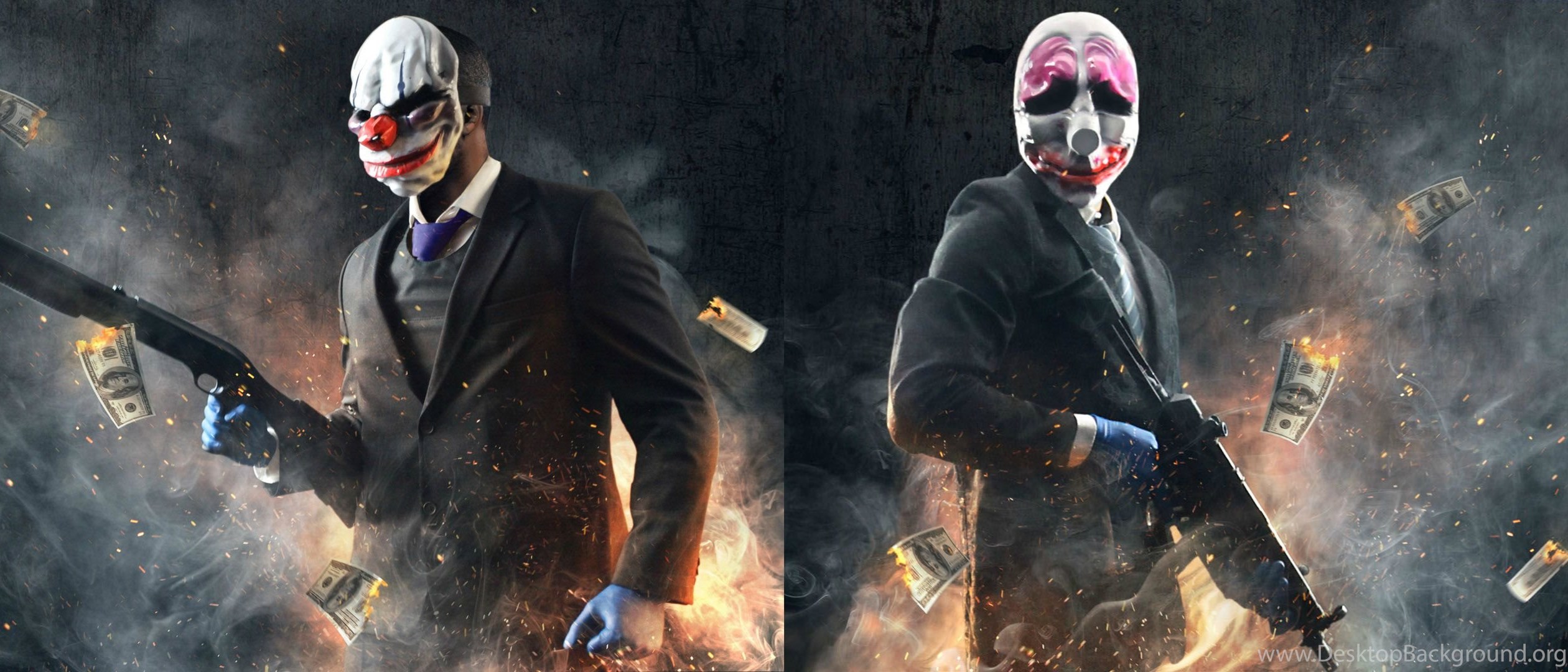 Payday 2 на 2 экрана фото 13