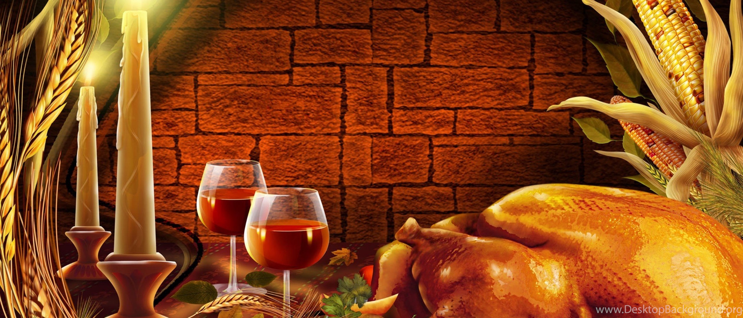 Download Free Happy Thanksgiving Wallpapers Widescreen Wide 21:9 2520x1080 ...