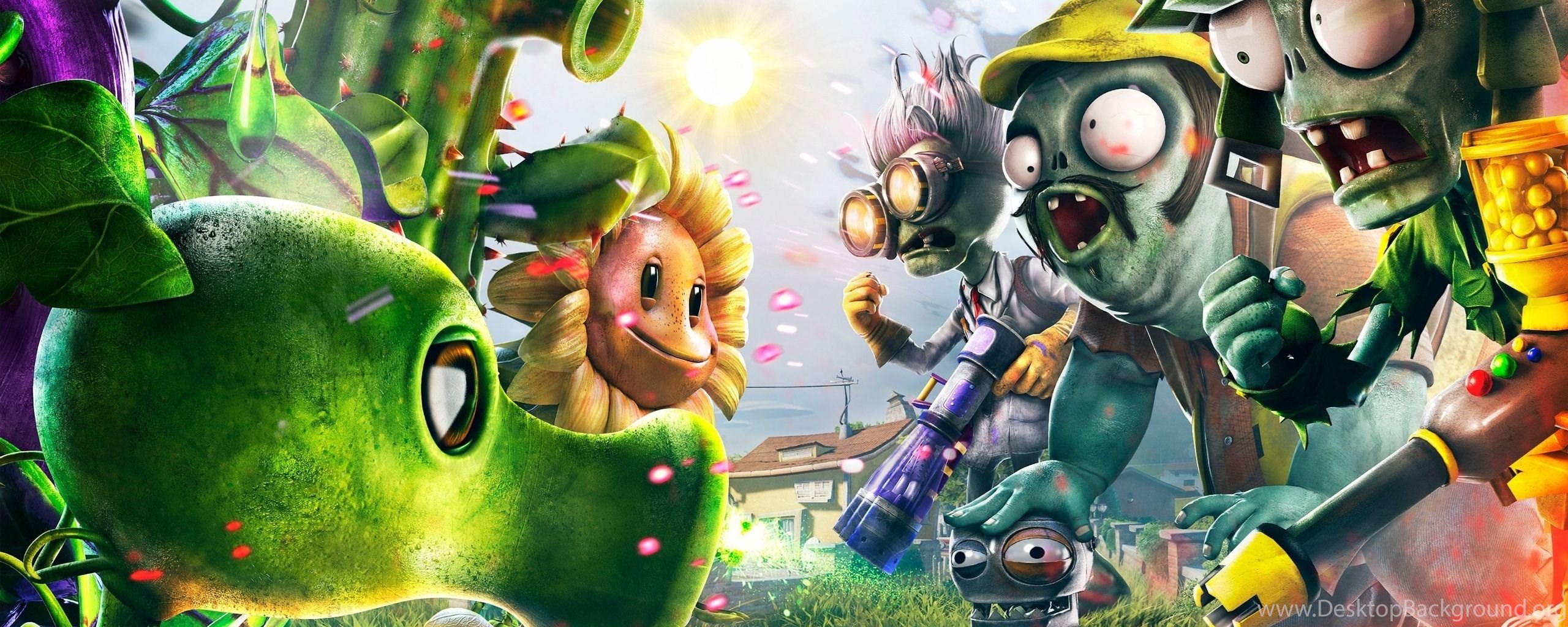 Шарики против зомби. Plants vs. Zombies Garden Warfare 2. PVZ gw3.