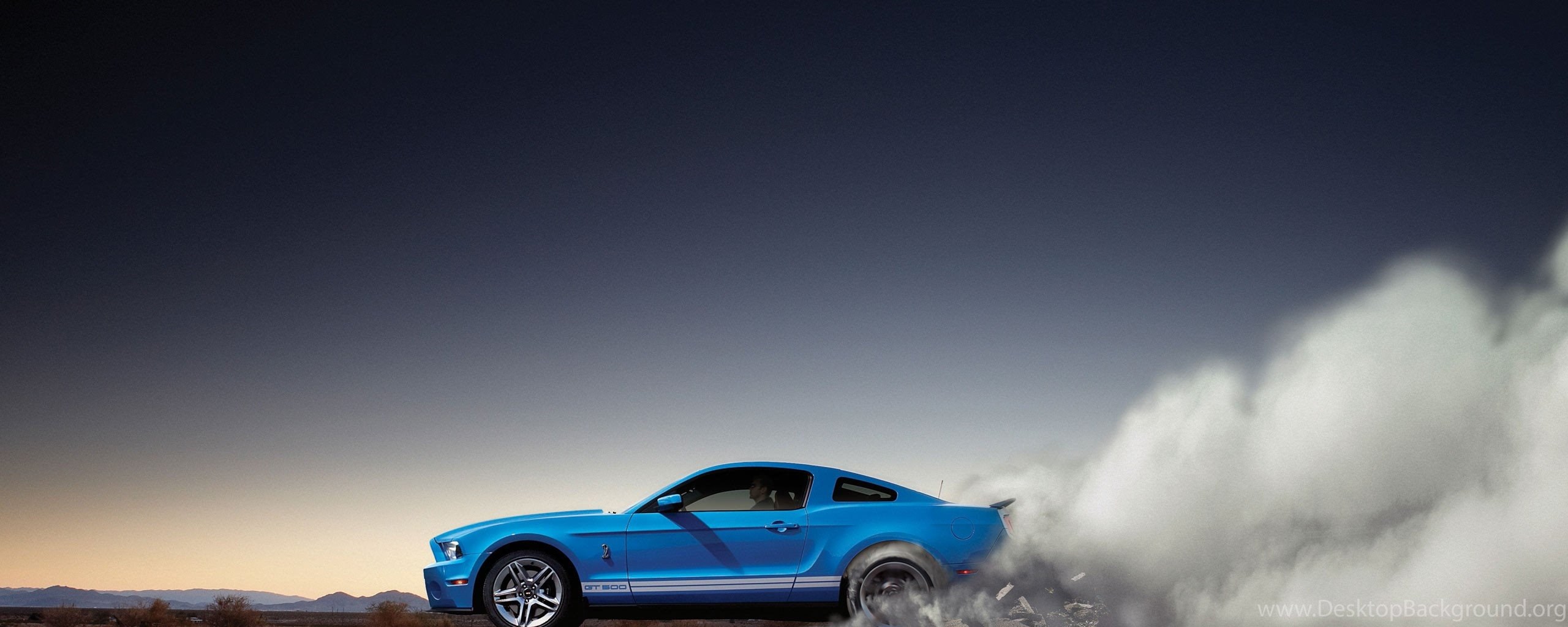 Ford Mustang Shelby Gt500 Burnout Ford Gt Mobile Wallpapers Desktop Background