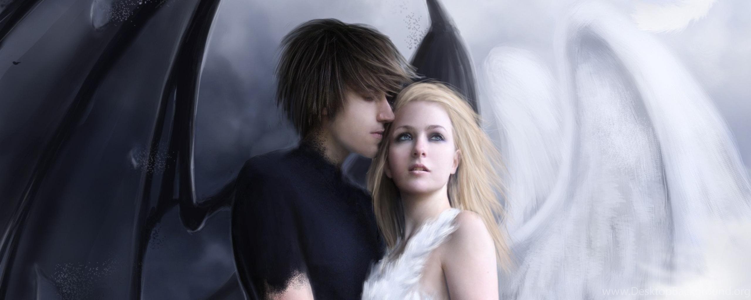 Любовь ангела 7. Ангел и демон Джейден. Девушка ангел и демон.