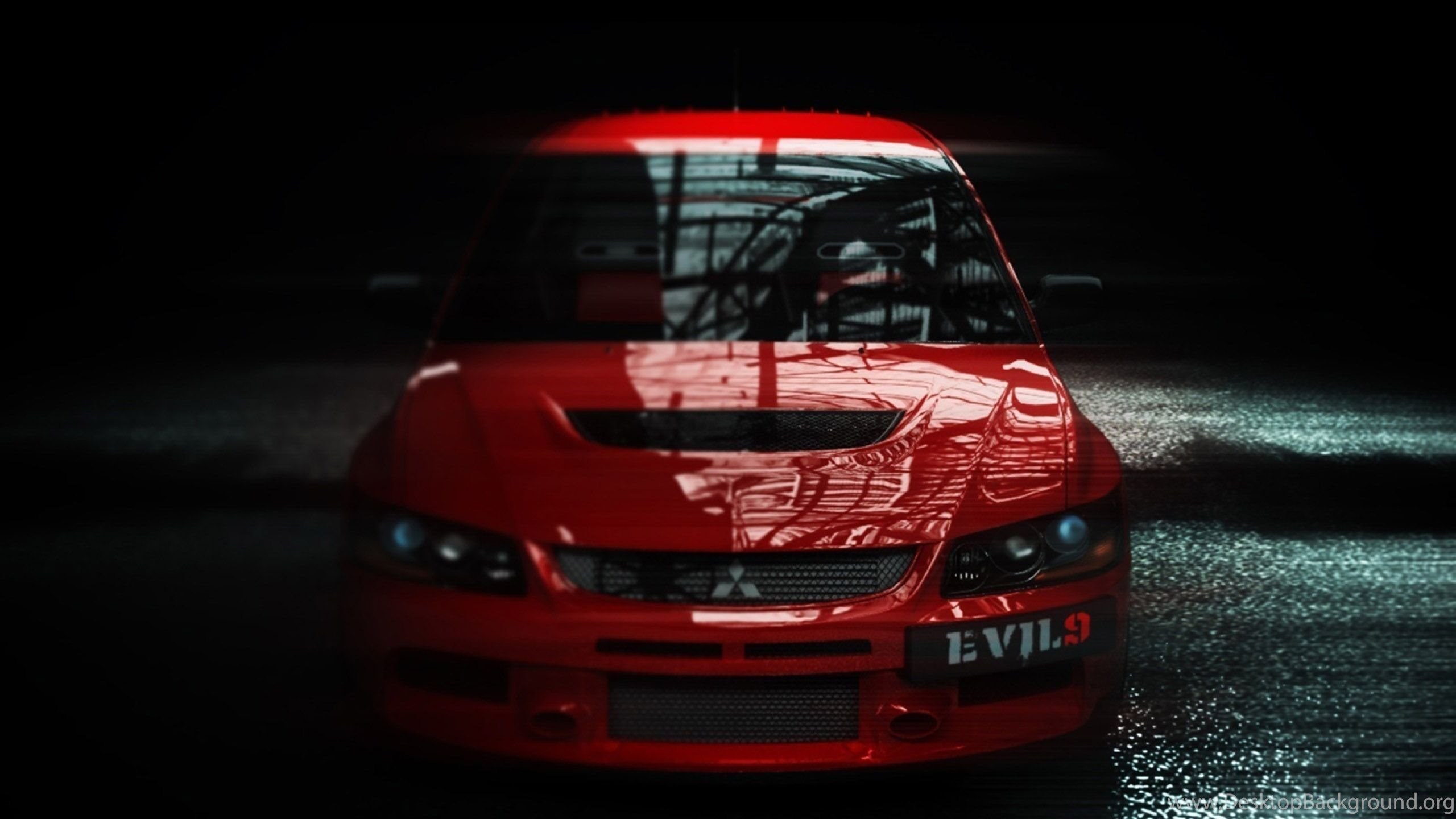 mitsubishi evo 9 wallpapers desktop