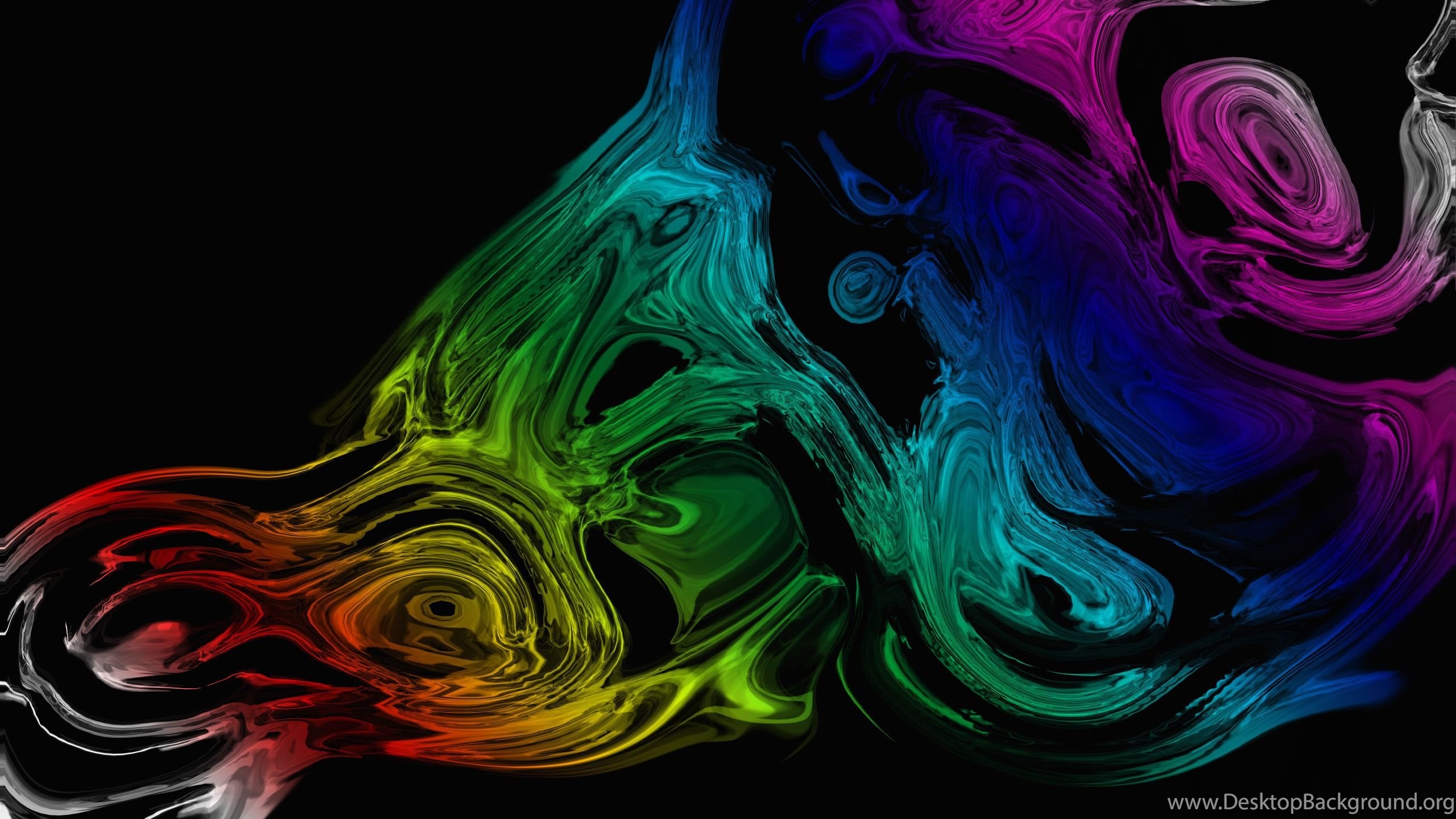 Rainbow Liquid Wallpapers Abstract Wallpapers Desktop Background
