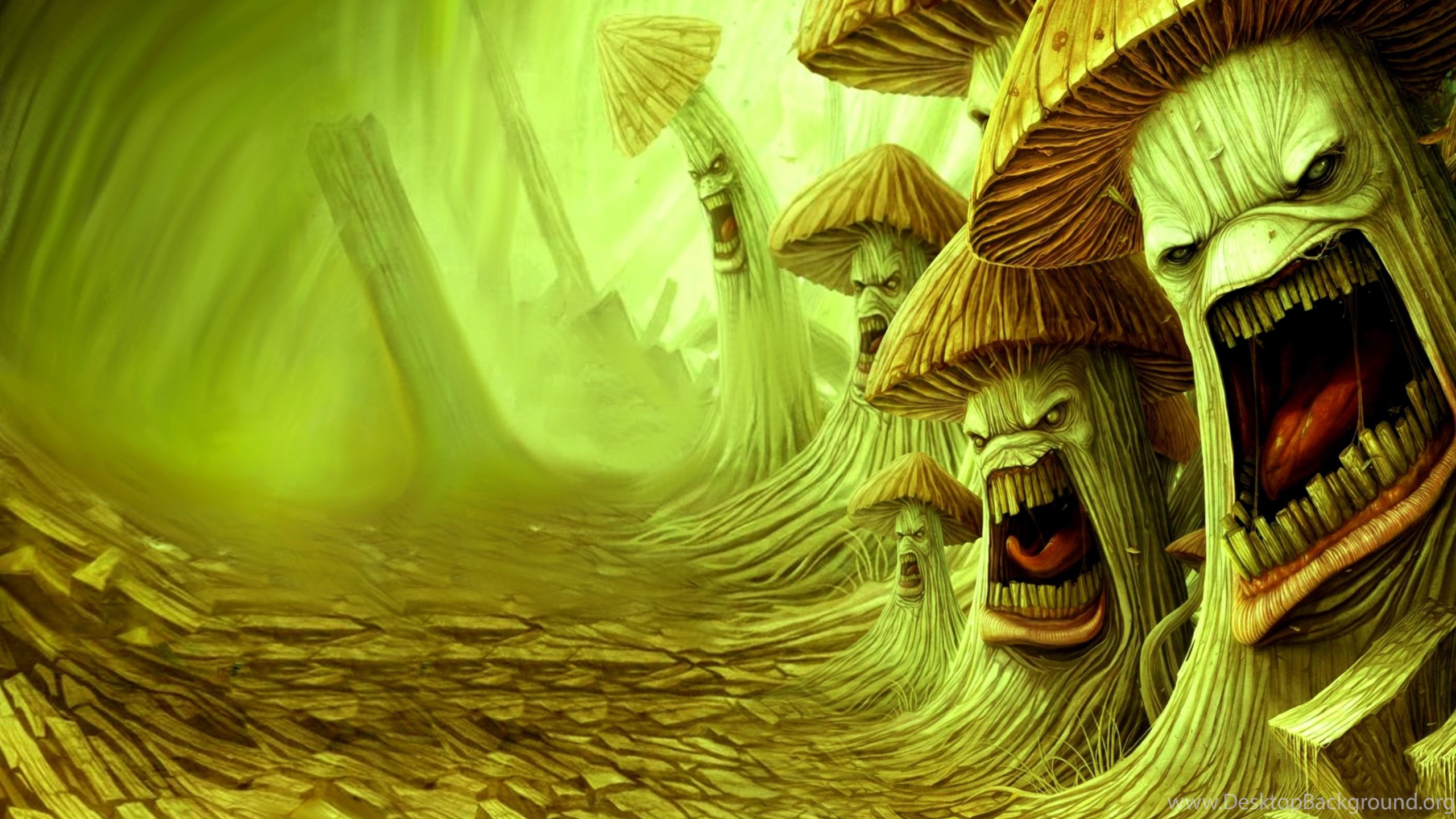 Infected Mushroom Music Fantasy Dark Monster Wallpapers Desktop Background