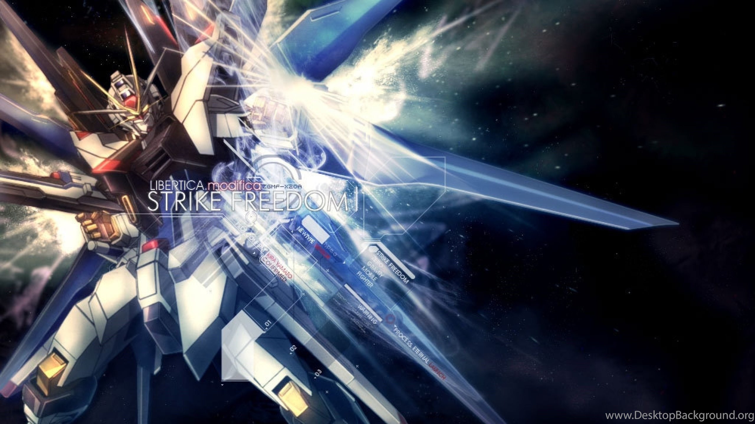 Download Wallpapers Download 2560x1600 Freedom Gundam Strike Desktop Background