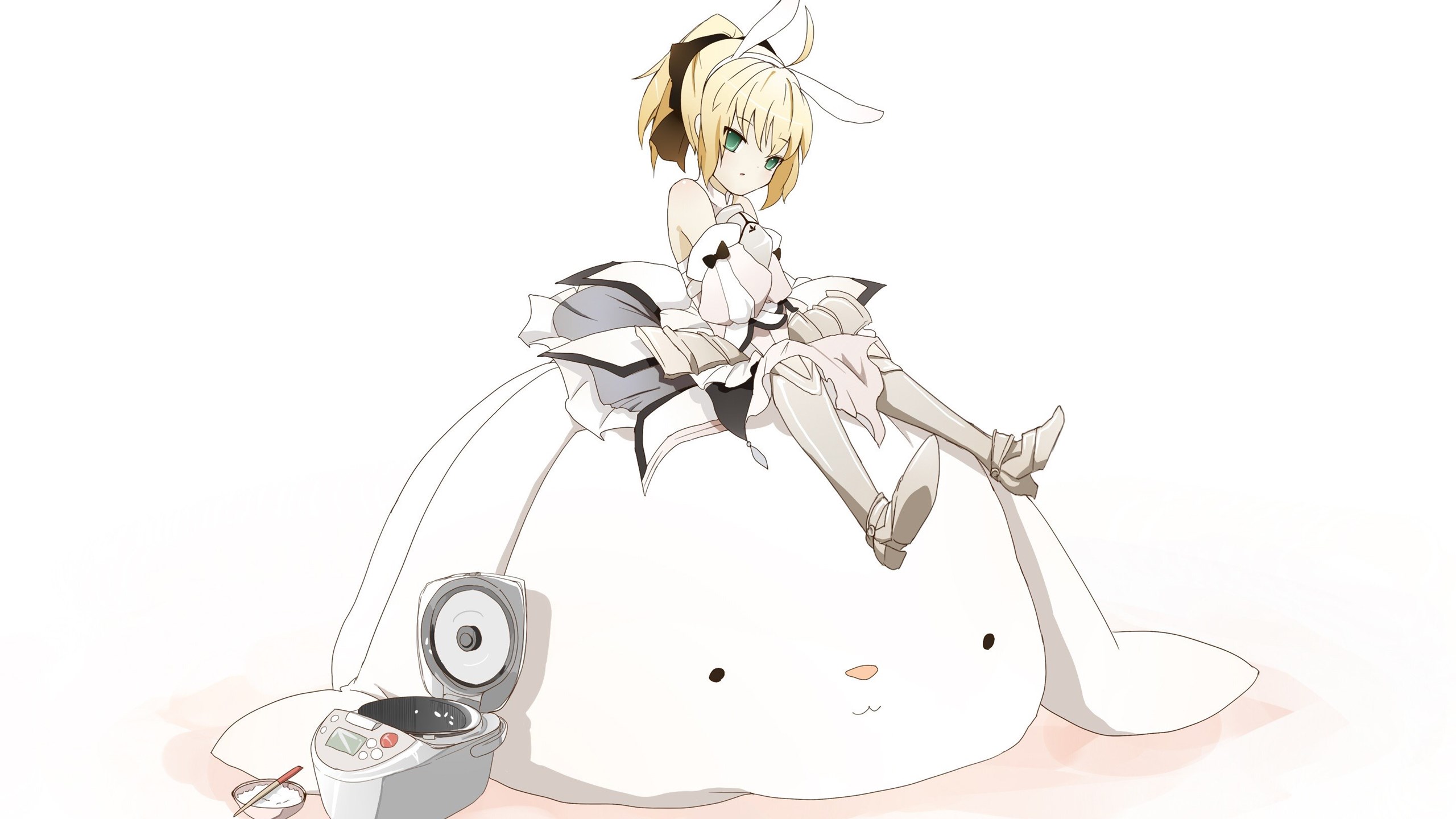 Animal Ears Fate Unlimited Codes Type Moon Anime Girls Saber