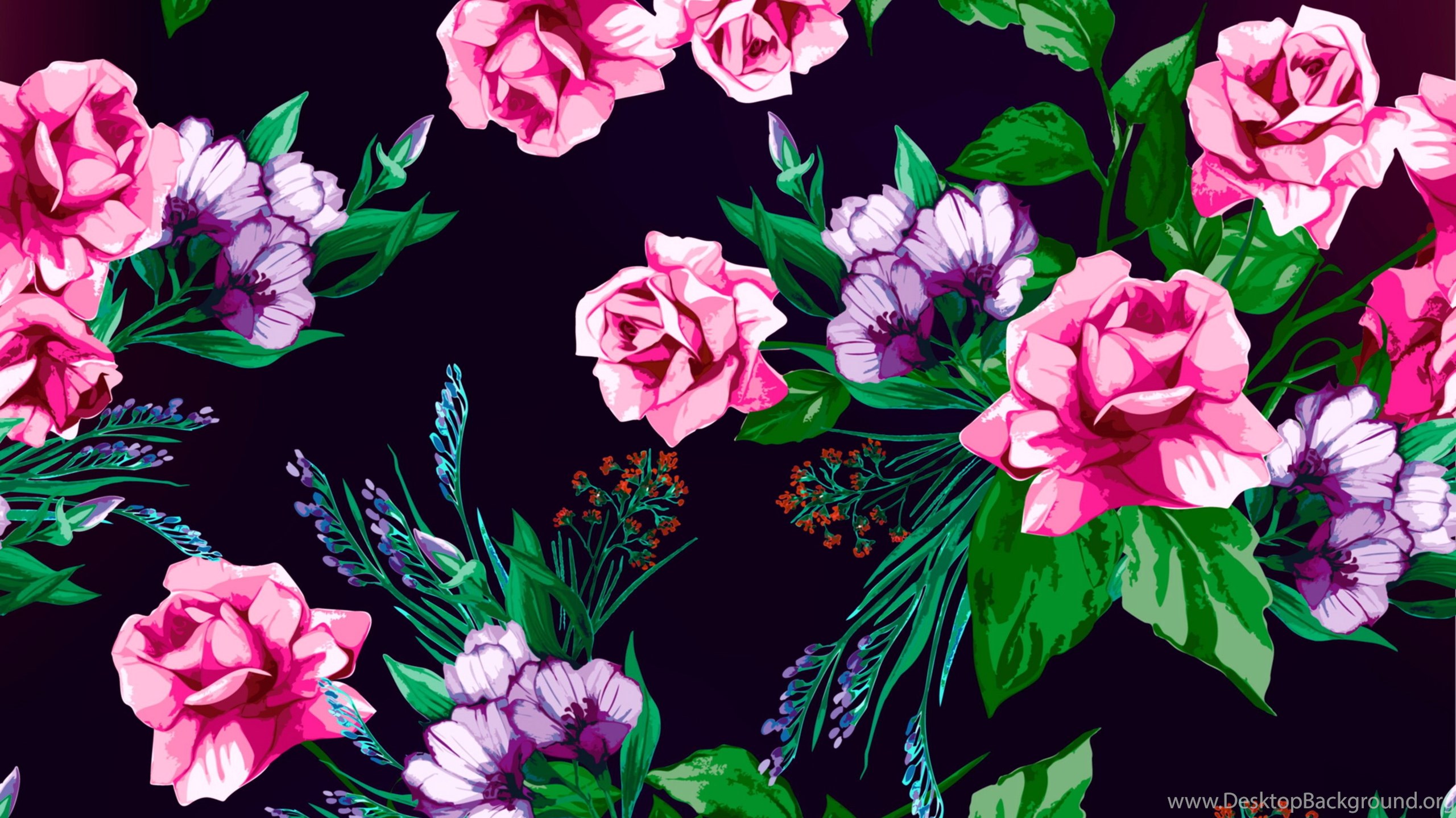 Floral Desktop Background