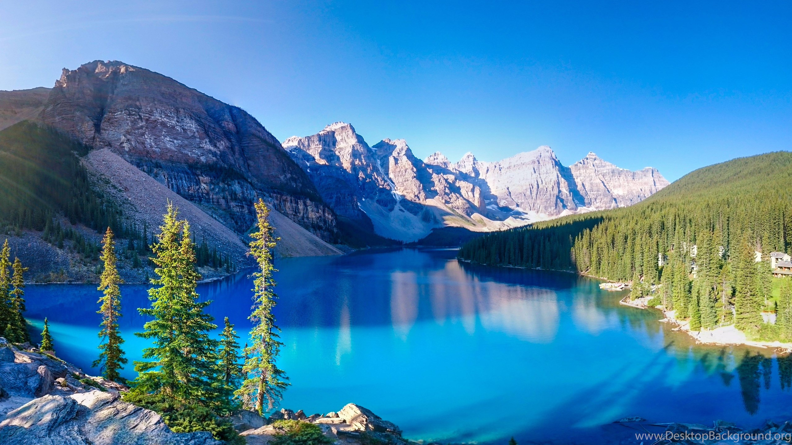 Lakes Moraine Lake Mountain Nature Fun Forest Cool Wallpapers Wide