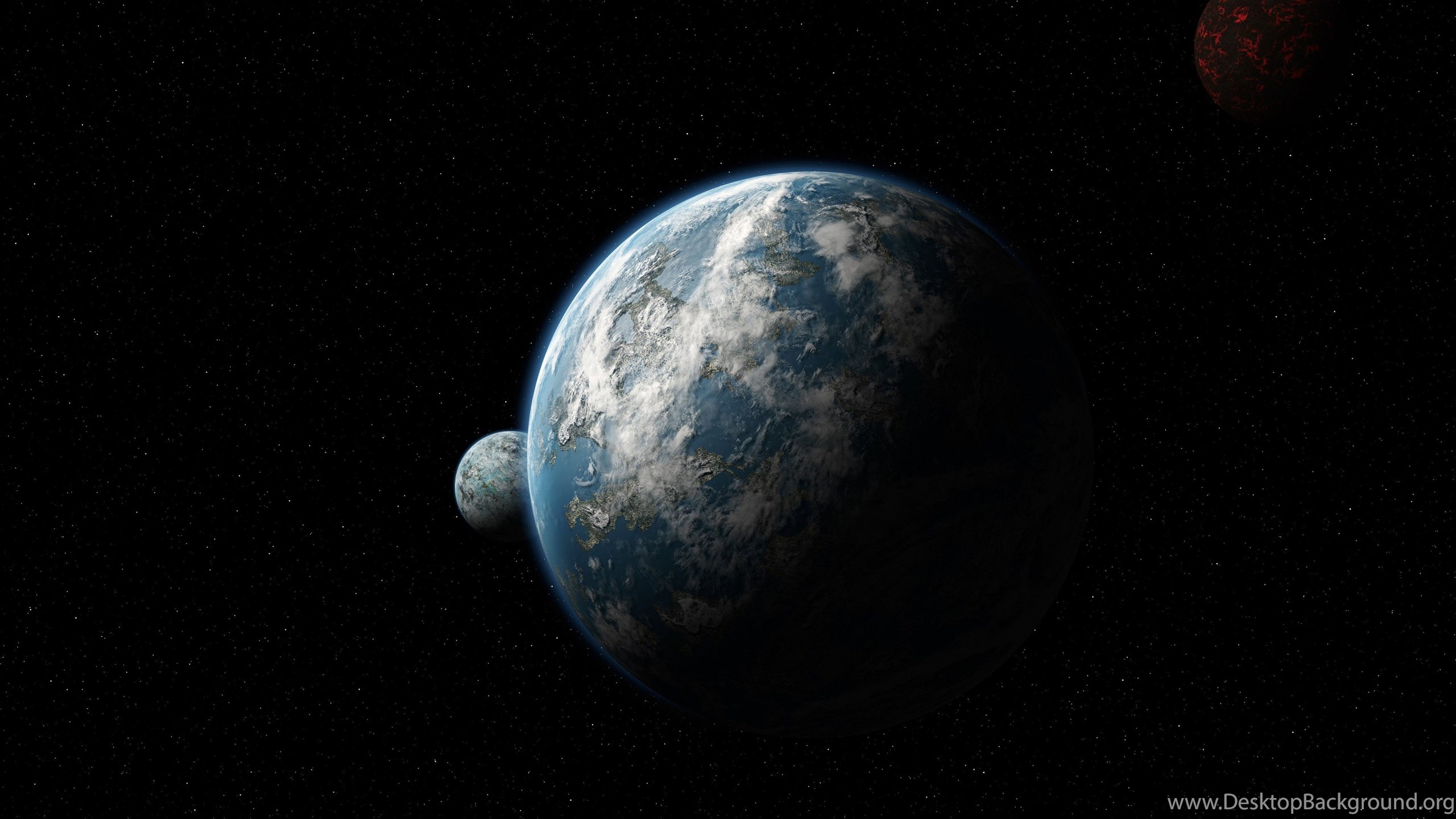Second Earth Sci Fi 4k Ultra Hd Desktop Wallpapers Desktop Background