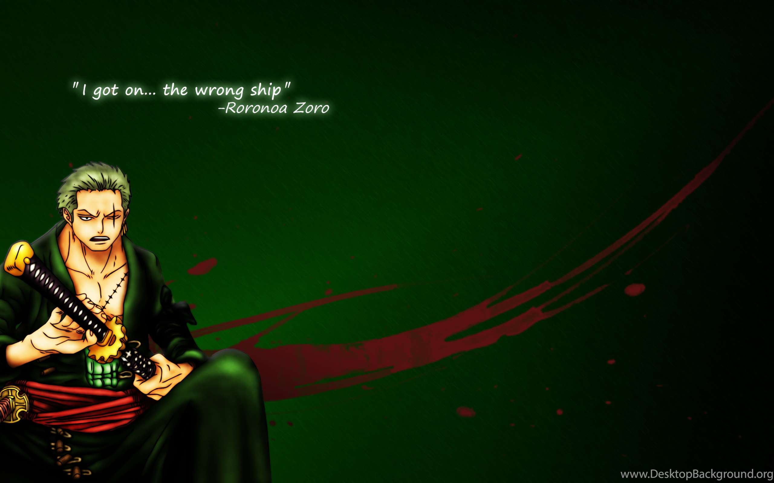 Samurai One Piece Roronoa Zoro Hd Wallpapers Desktop Backgrounds Desktop Background