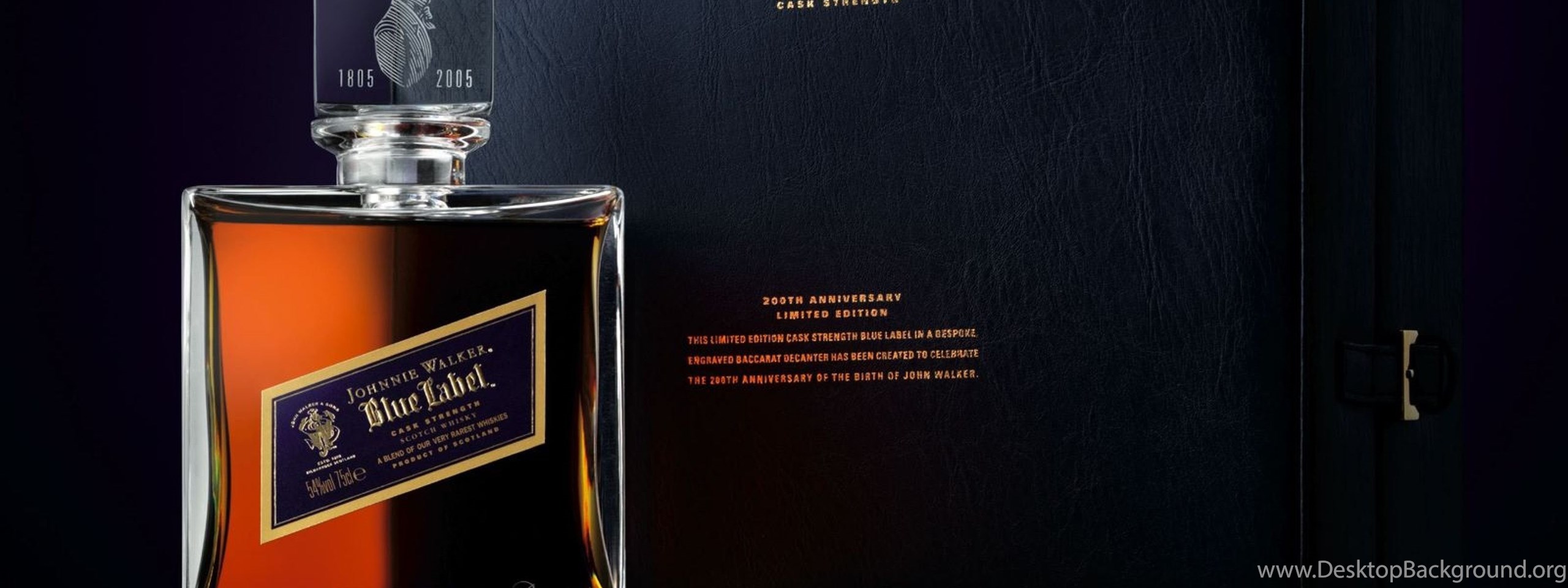 Download Wallpapers 3840x10 Johnnie Walker Blue Label Perfume Desktop Background