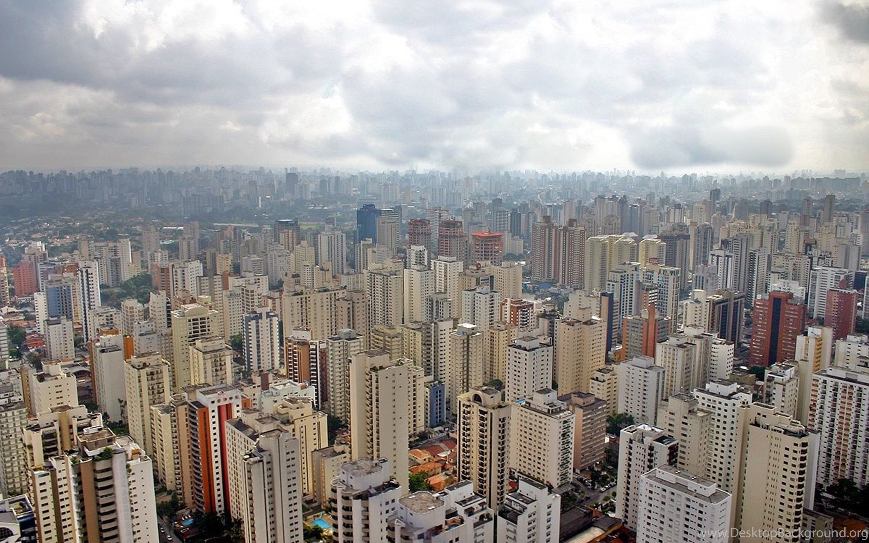 Download Sao Paulo City Megapole South America Brazil Buildings Wallpapers ...