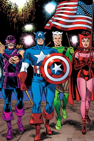 Avengers Iphone Wallpaper 06 Laser Time Desktop Background