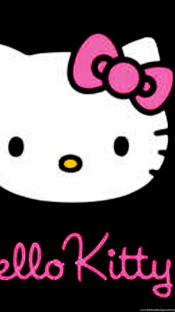 Download Hello Kitty Black Wallpapers 1920x1200 Desktop Background