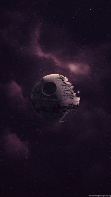 Star Wars Death Star Artwork Space Purple Wallpapers Hd Desktop Background