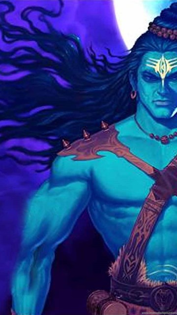 God Shiva Backside Trishul Hd Wallpapers Desktop Background
