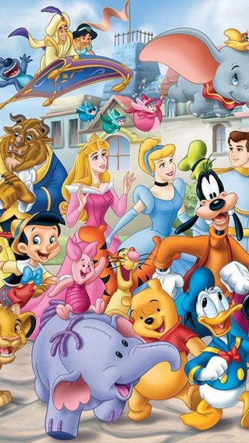 Iphone Disney Characters Wallpaper Hd