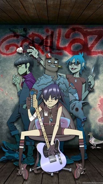 Top More Gorillaz Wallpapers By Wallpapers Desktop Background