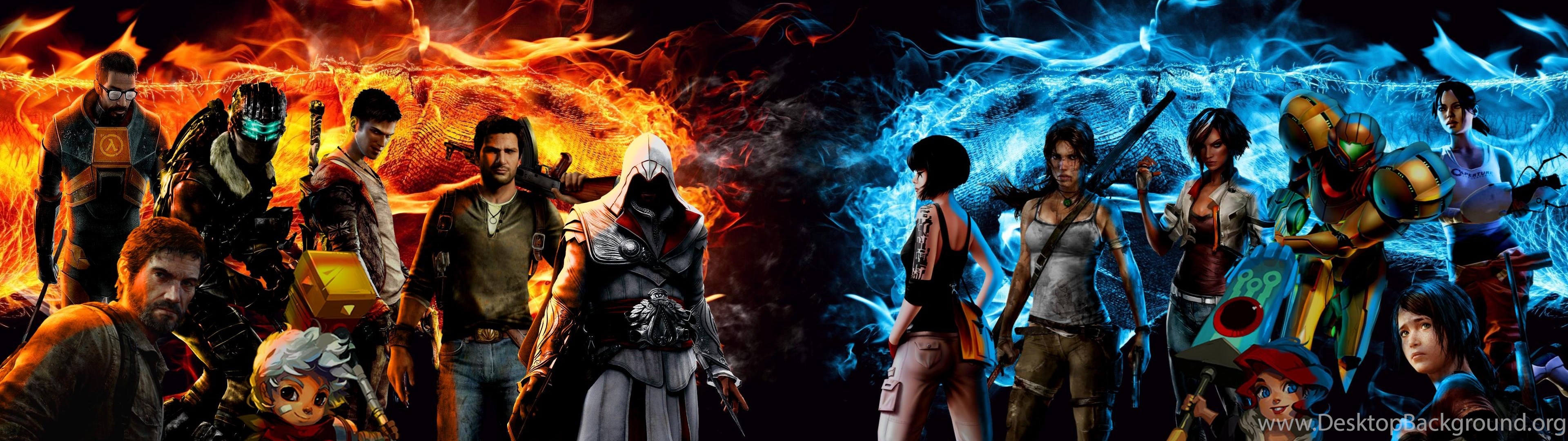 Video Game Wallpapers Mashup Imgur Desktop Background