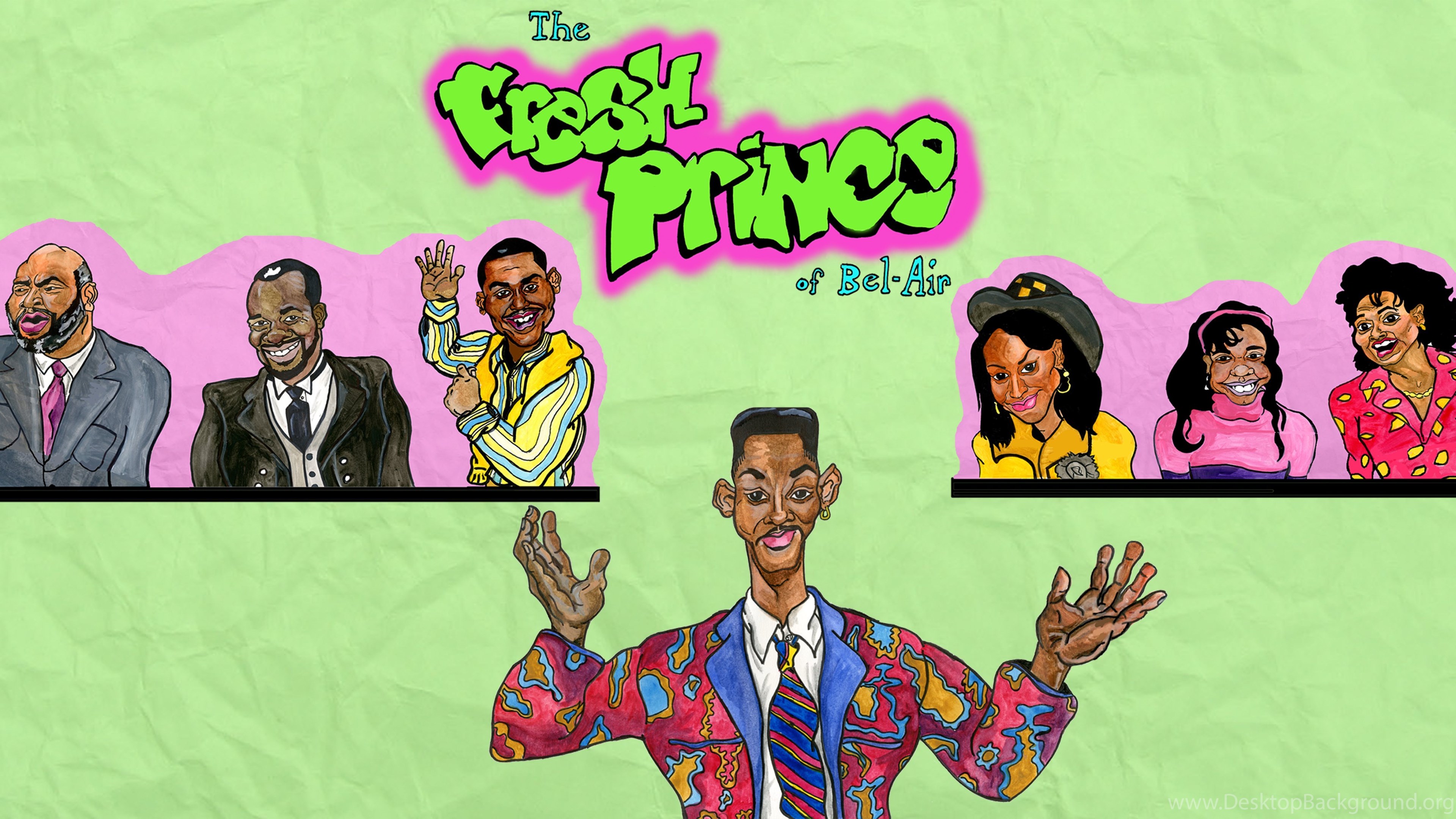 Download Fresh Prince of Bel Air Comedy Sitcom Series Television Will Smith...