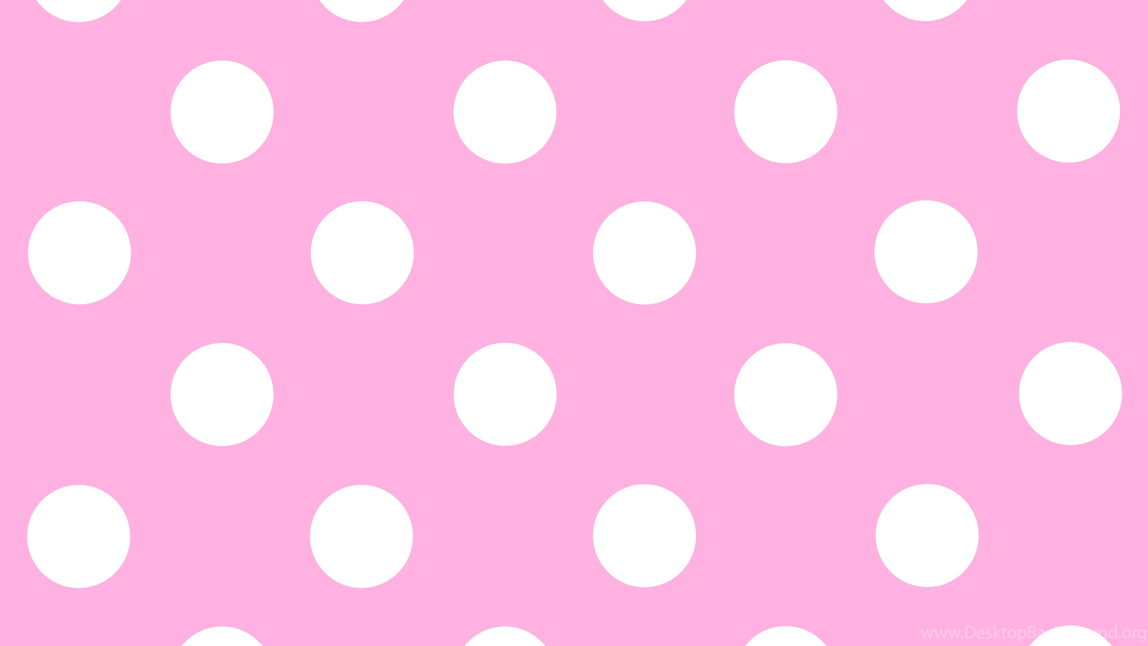 Pink And White Polka Dot Wallpapers Wallpapers HD Wide Desktop Background