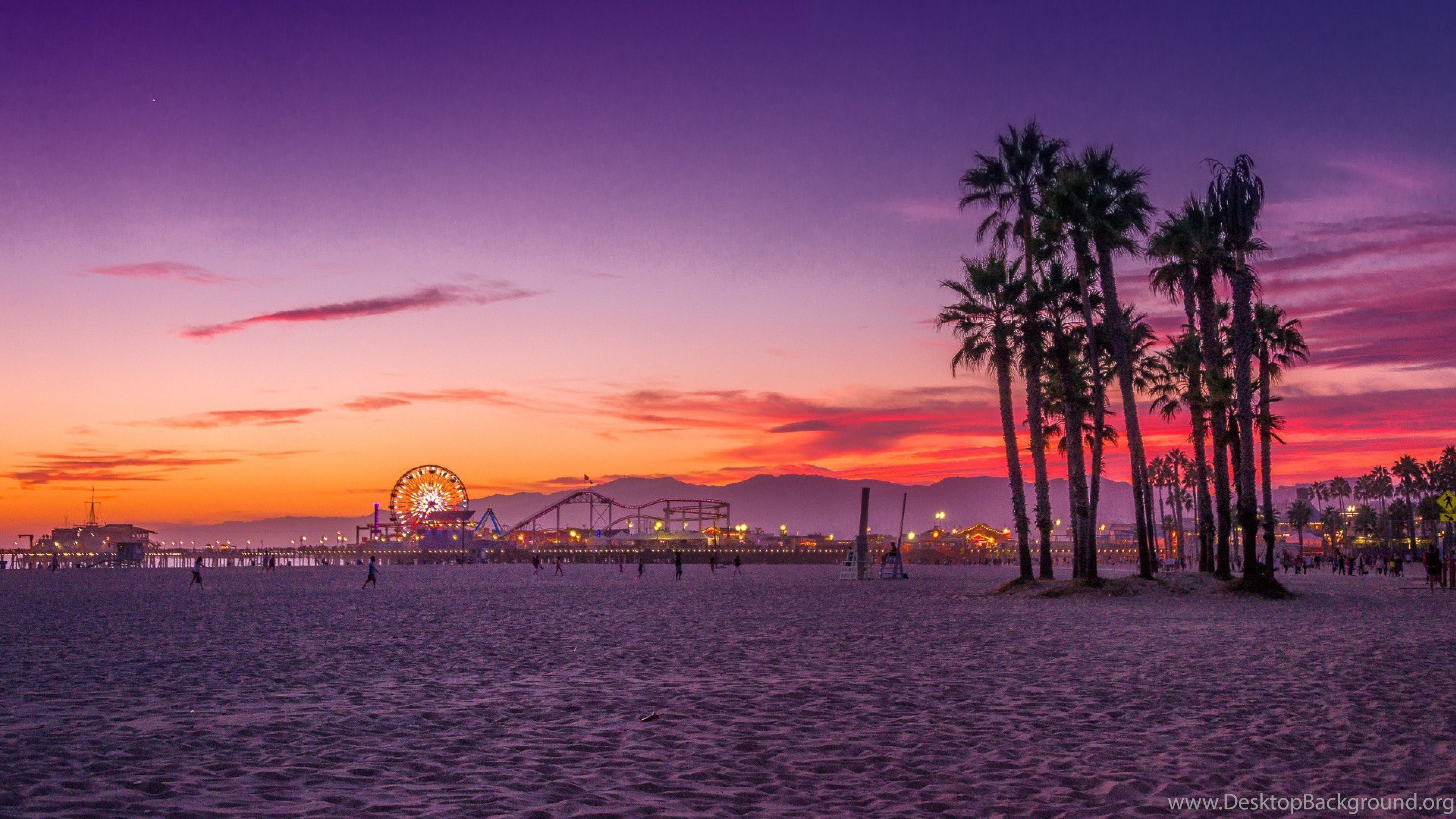 Los Angeles Santa Monica Beach Wallpapers 4k 4096x2160 Desktop Background Los Angeles Santa Monica Beach Wallpapers 4k 4096x2160 Desktop Background