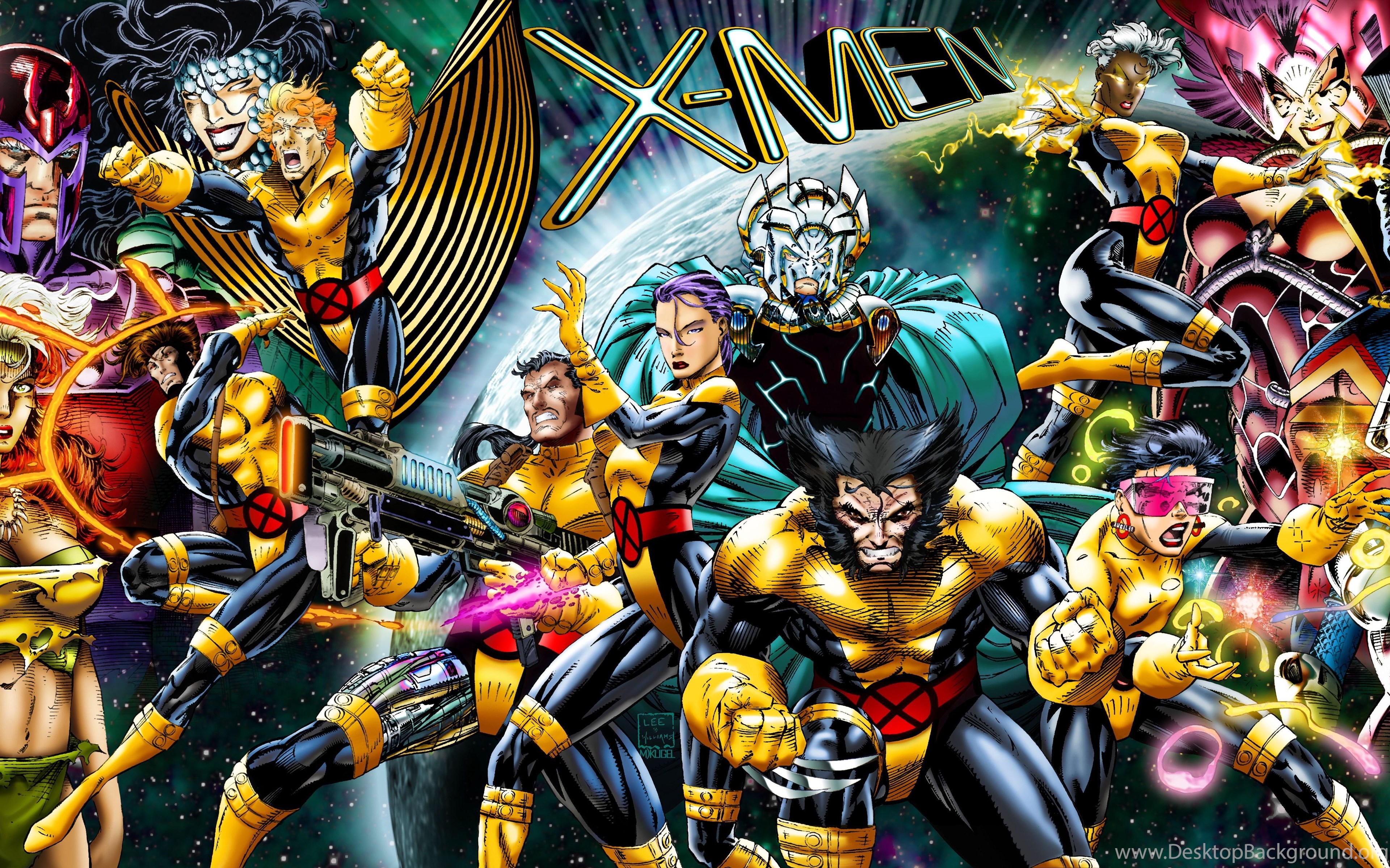 Gallery For Jim Lee X Men Wallpapers Desktop Background