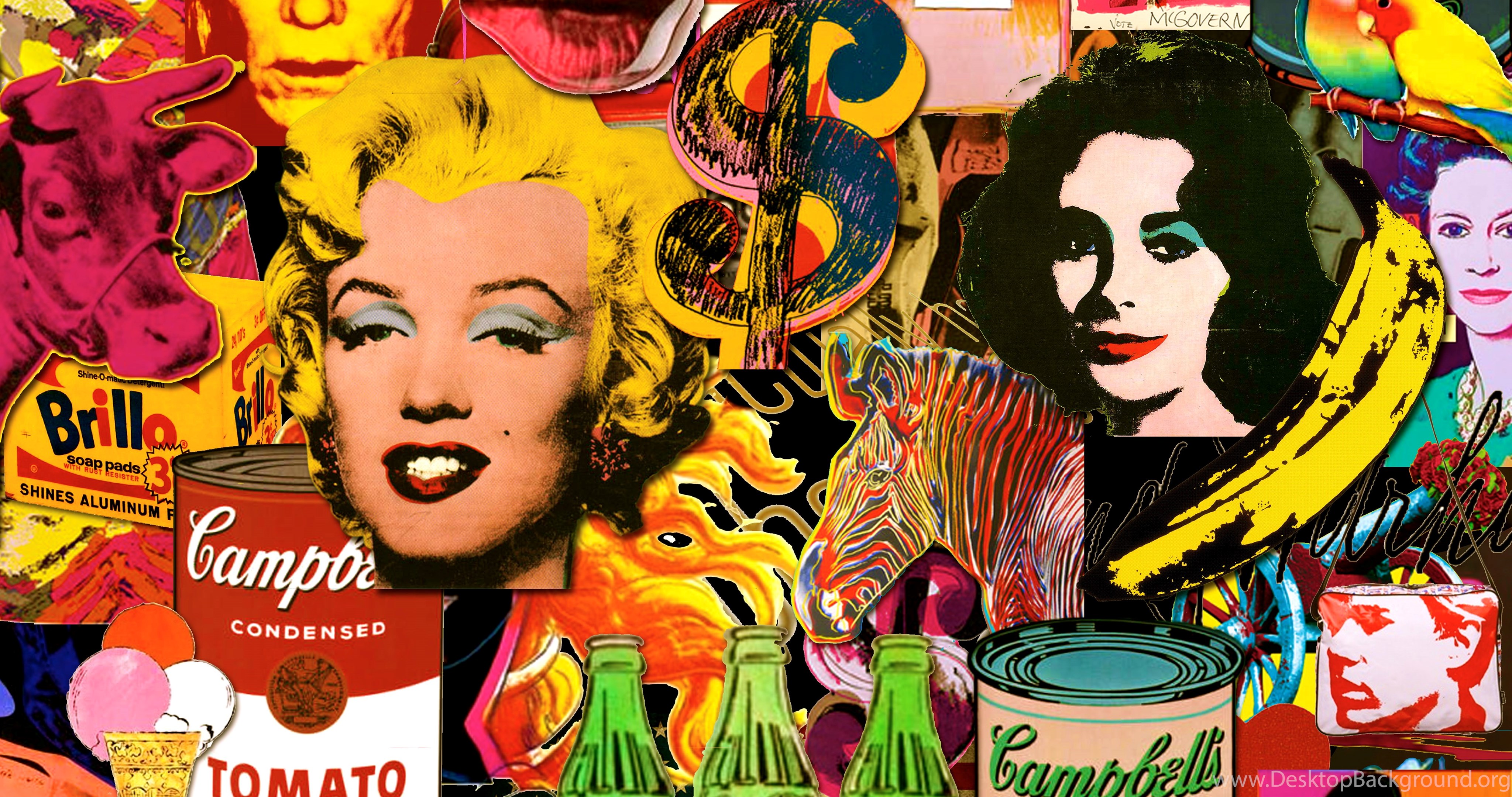 Andy Warhol Cow Wallpaper For Sale 124 Desktop Wallpapers Desktop Background