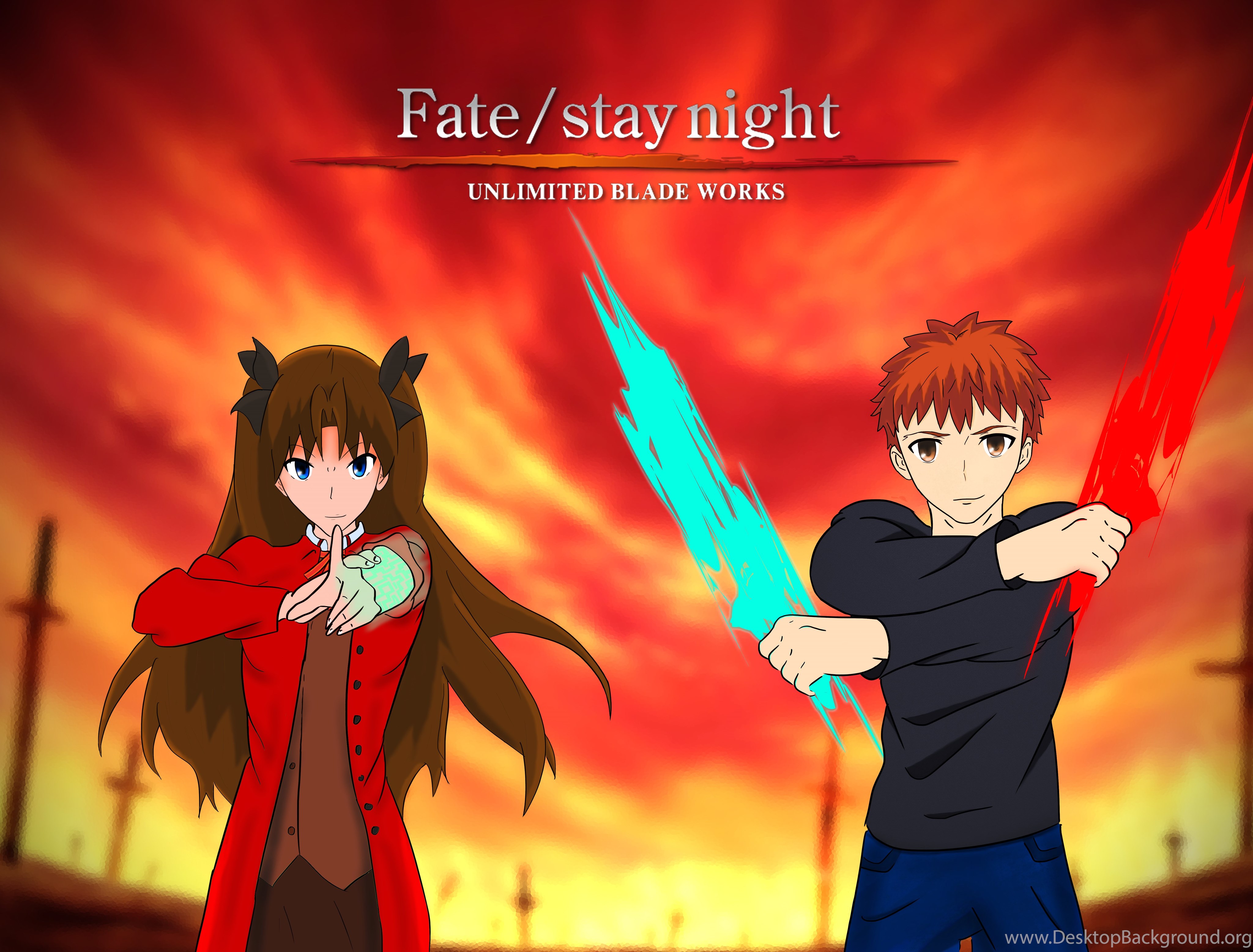 Fate Stay Night Shirou Tohsaka Computer Wallpapers Desktop Desktop Background