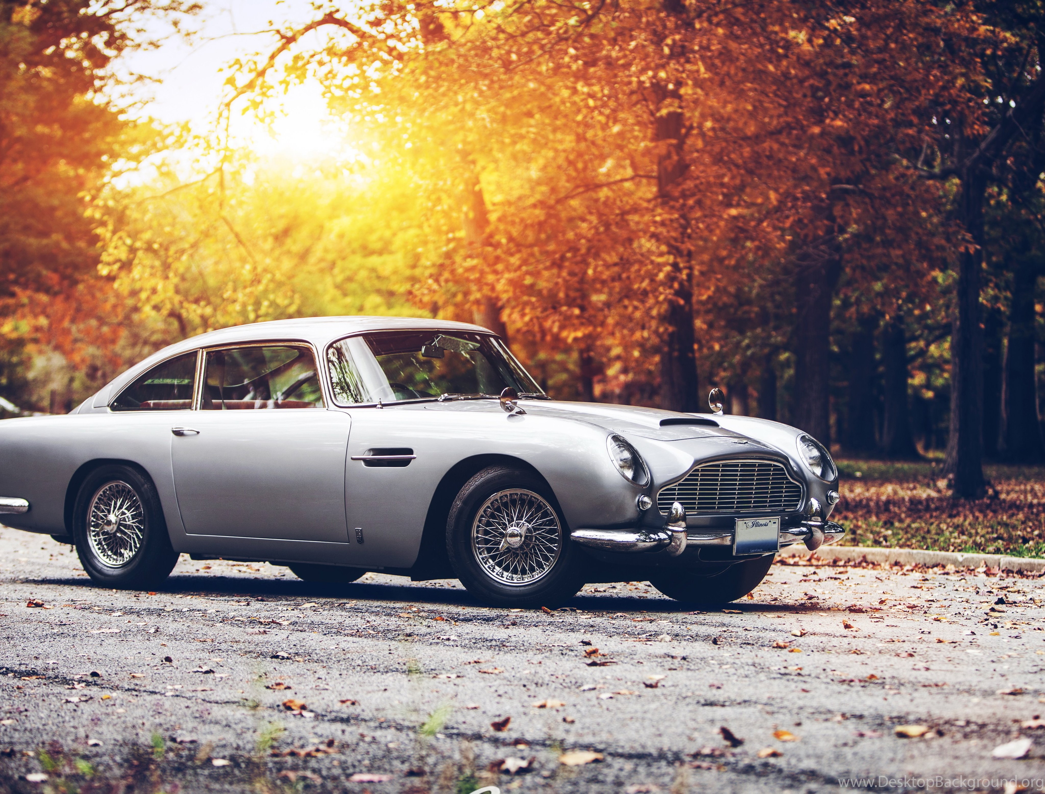 Car poster. Aston Martin db5.