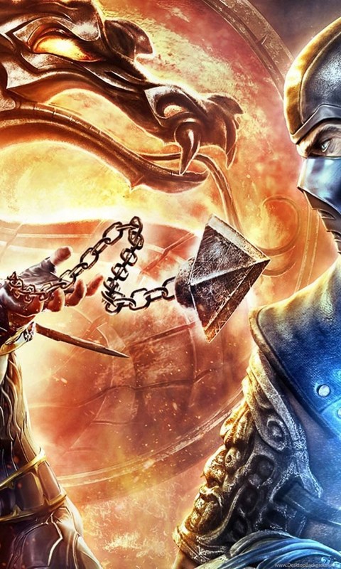 Mortal Kombat Scorpion Vs Sub Zero Wallpaper Desktop Background