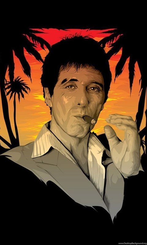 Tony Montana Scarface Wallpapers Vector Wallpapers Desktop Background