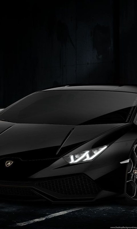 Lamborghini Huracan черная HD