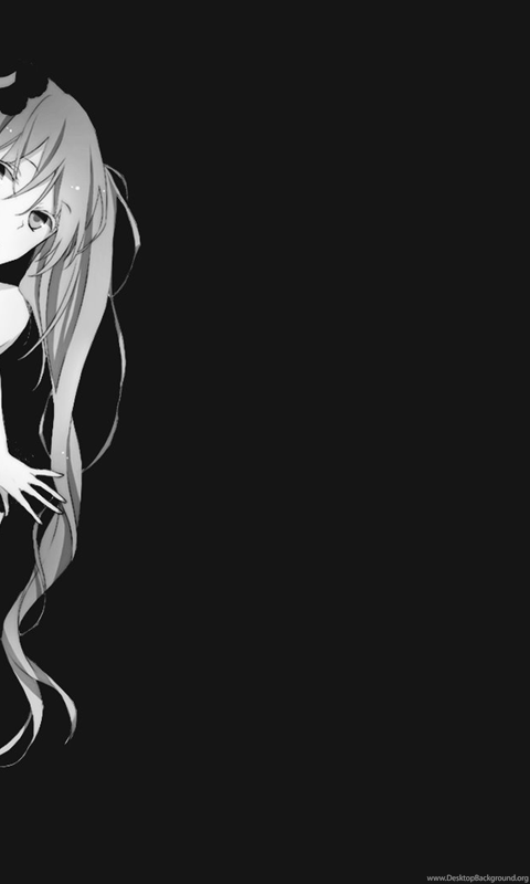 Black And White Hatsune Miku Vocaloid Wallpapers Anime Desktop Background,Pantone Color Palettes 2020