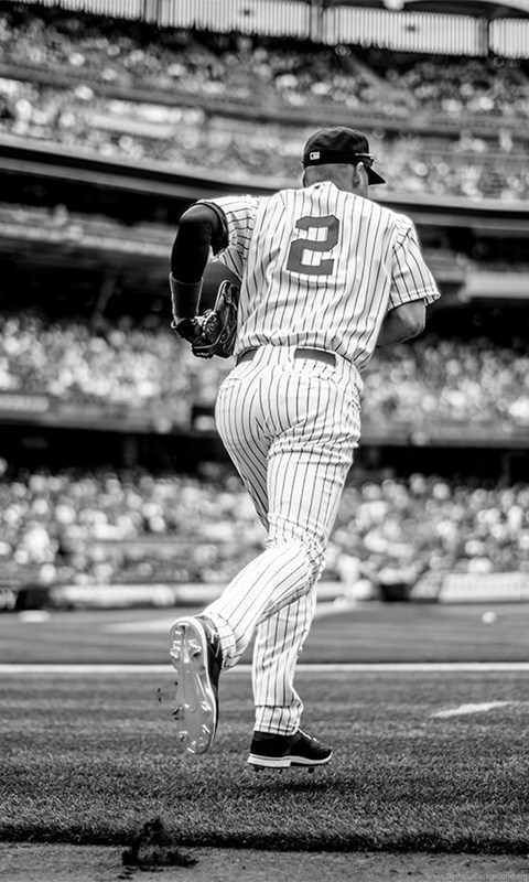 Derek Jeter Plays Last Game At Yankee Stadium Desktop Background
