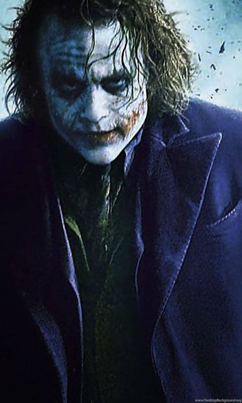 The Joker The Dark Knight Heath Ledger Batman Wallpapers Desktop Background