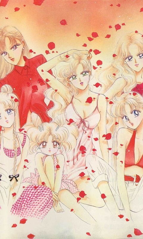 Red Sailor Scouts Wallpapers Manga Art Sailormoon Desktop